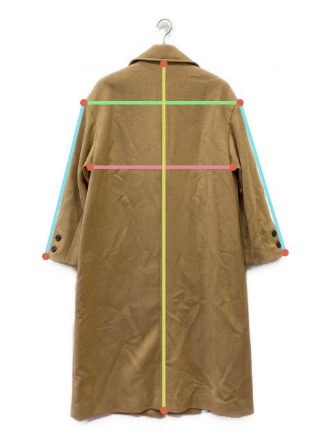 中古・古着通販】ZARA (ザラ) チェスターコート キャメル サイズ:S 未