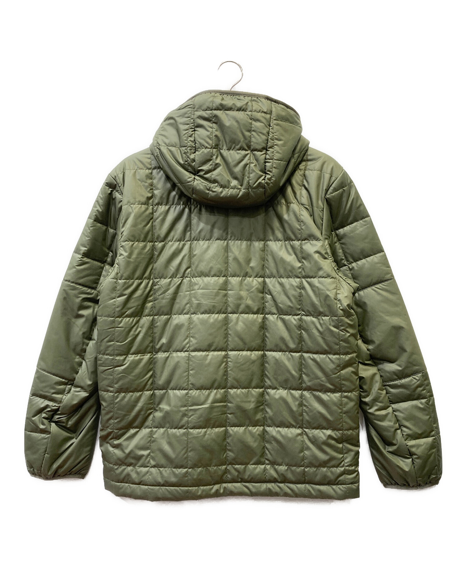 NIKE ダークグリーン 中綿ジャケット 中古・古着通販】NIKE (ナイキ) 中綿ジャケット グリーン サイズ:M