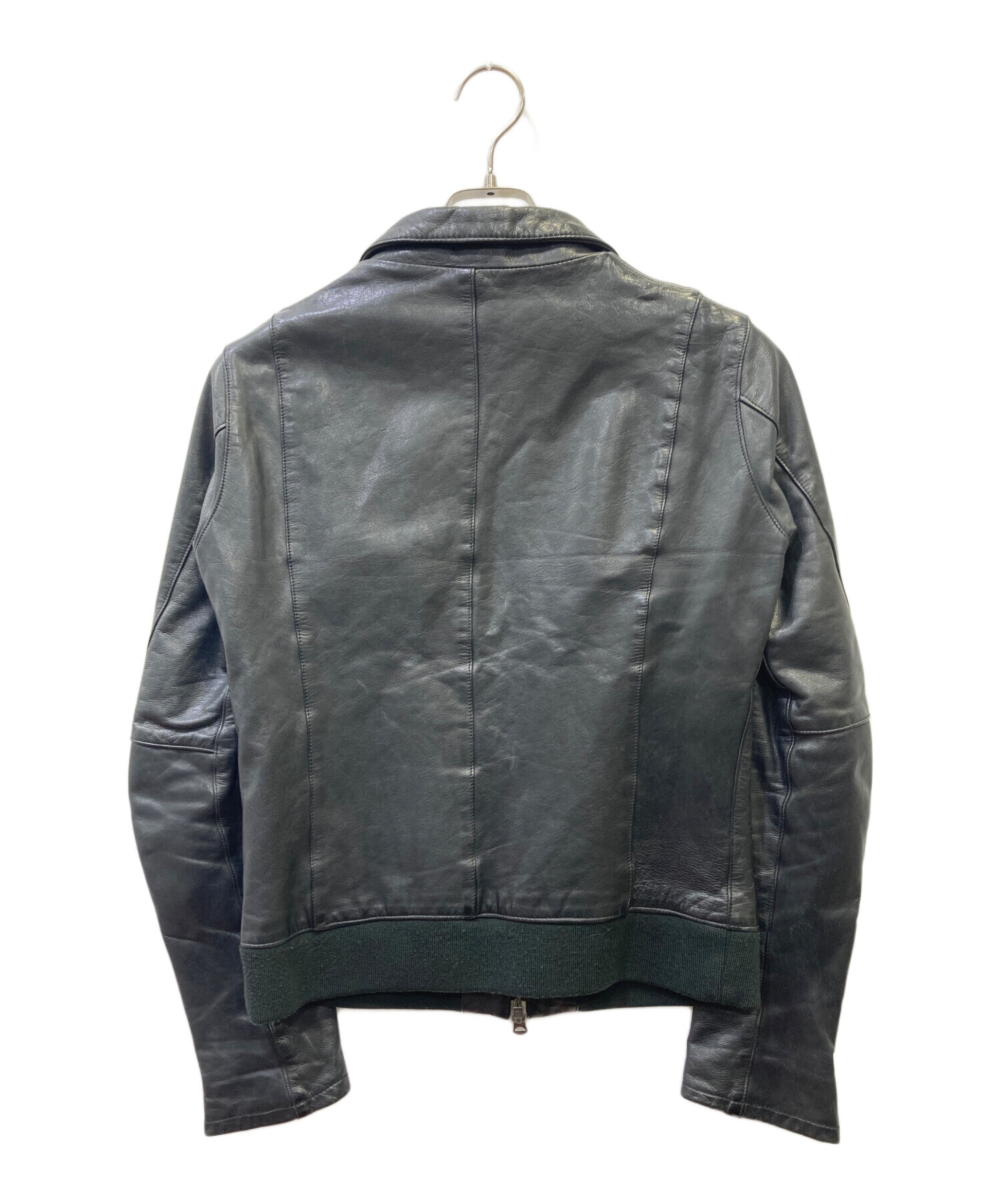 中古・古着通販】Shama (シャマ) シングルライダースジャケット