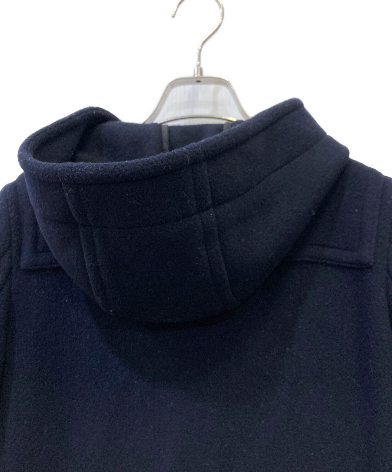 中古・古着通販】HYKE (ハイク) ダッフルコート ブラック サイズ:2