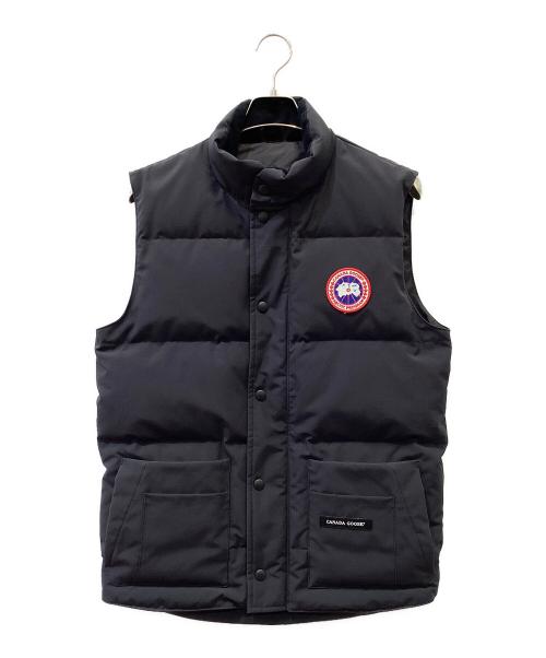 カナダグース ブラック ダウンベスト　  中古・古着通販】CANADA GOOSE (カナダグース) ダウンベスト ブラック