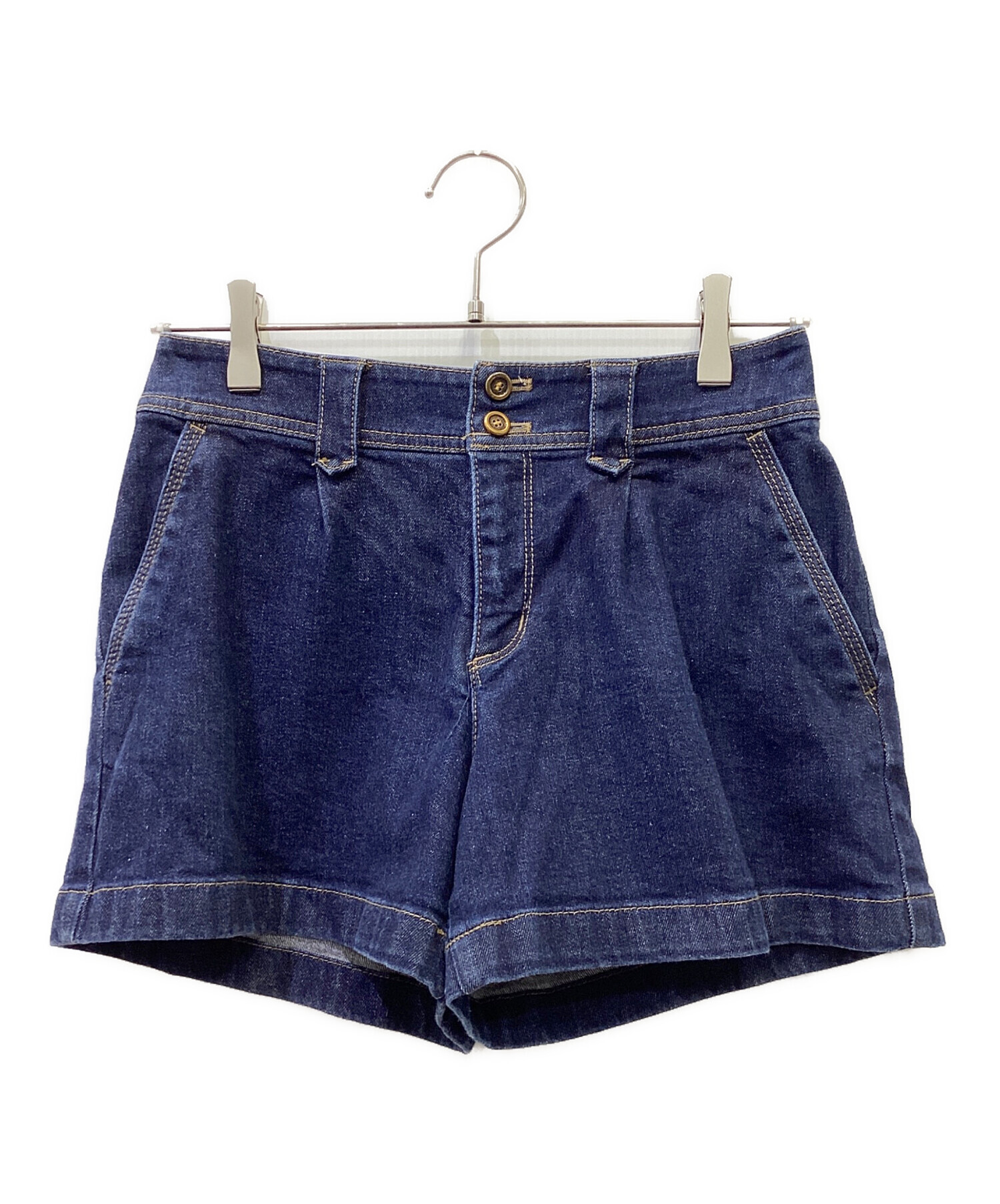 Burberry Blue Label デニム オールインワン 中古・古着通販】BURBERRY BLUE LABEL (バーバリー ブルー レーベル