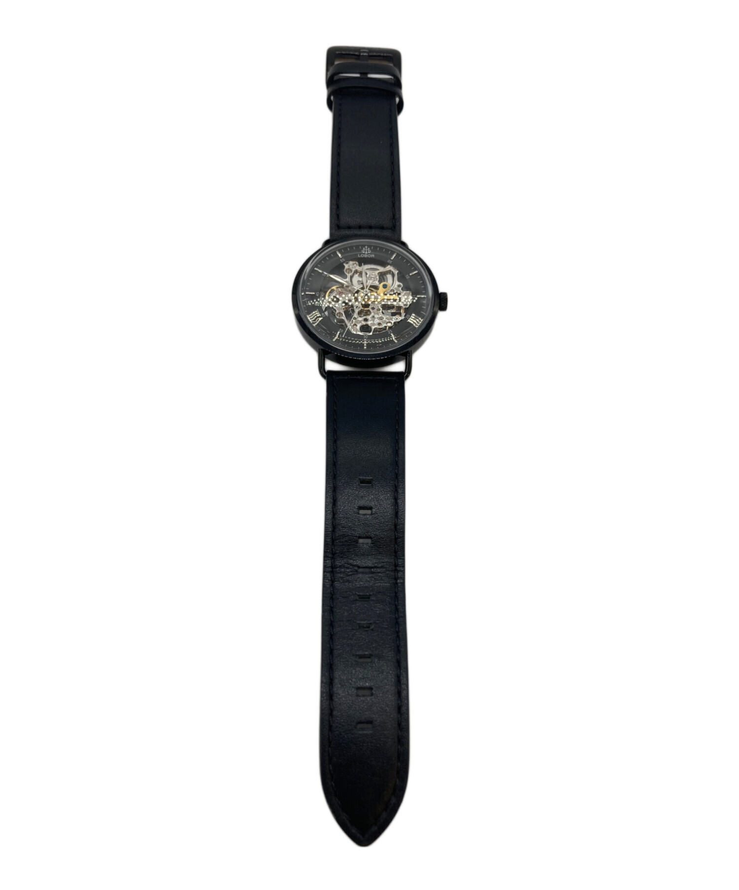 中古・古着通販】LOBOR (ロバー) スケルトンウォッチ ブラック