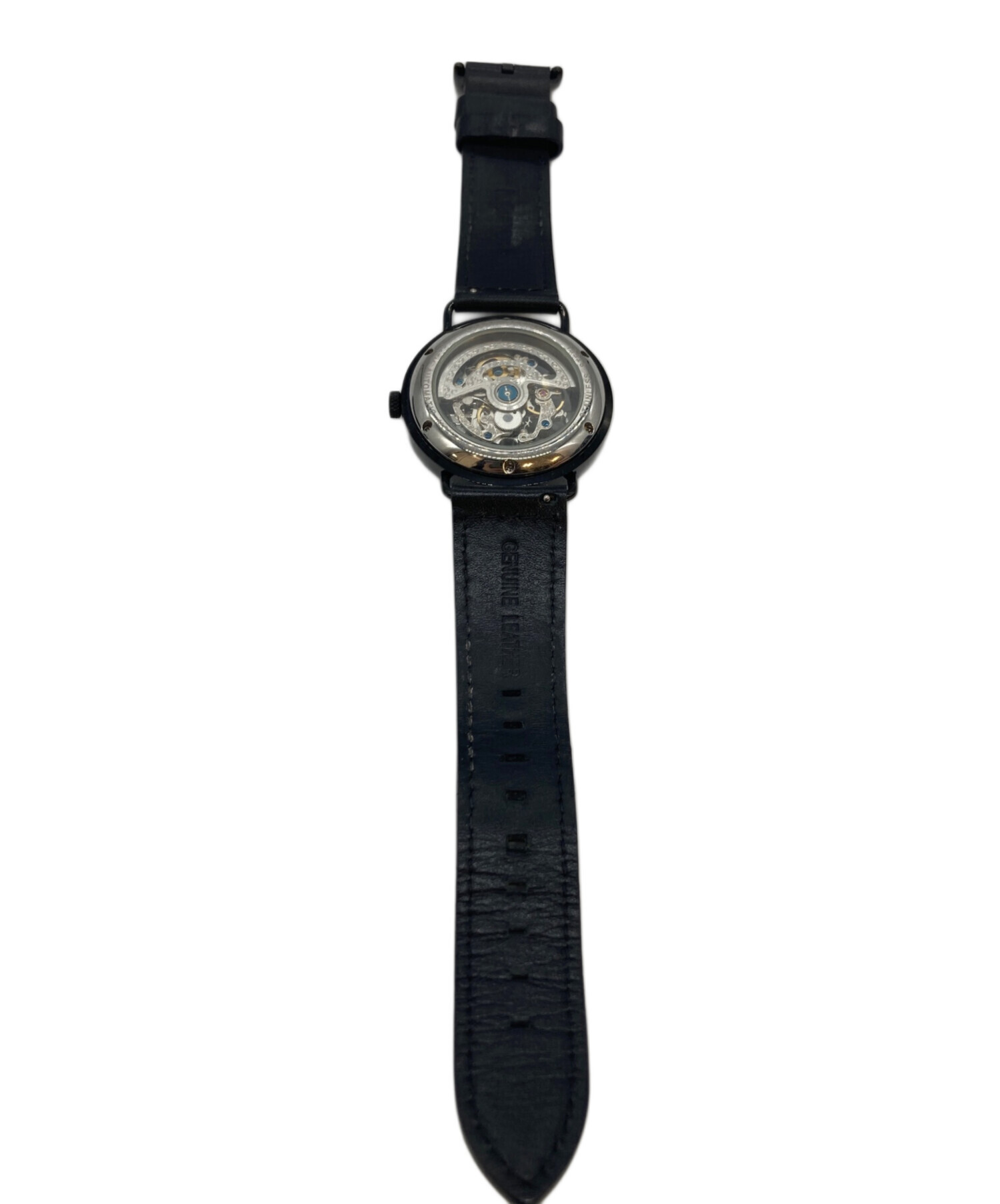 中古・古着通販】LOBOR (ロバー) スケルトンウォッチ ブラック