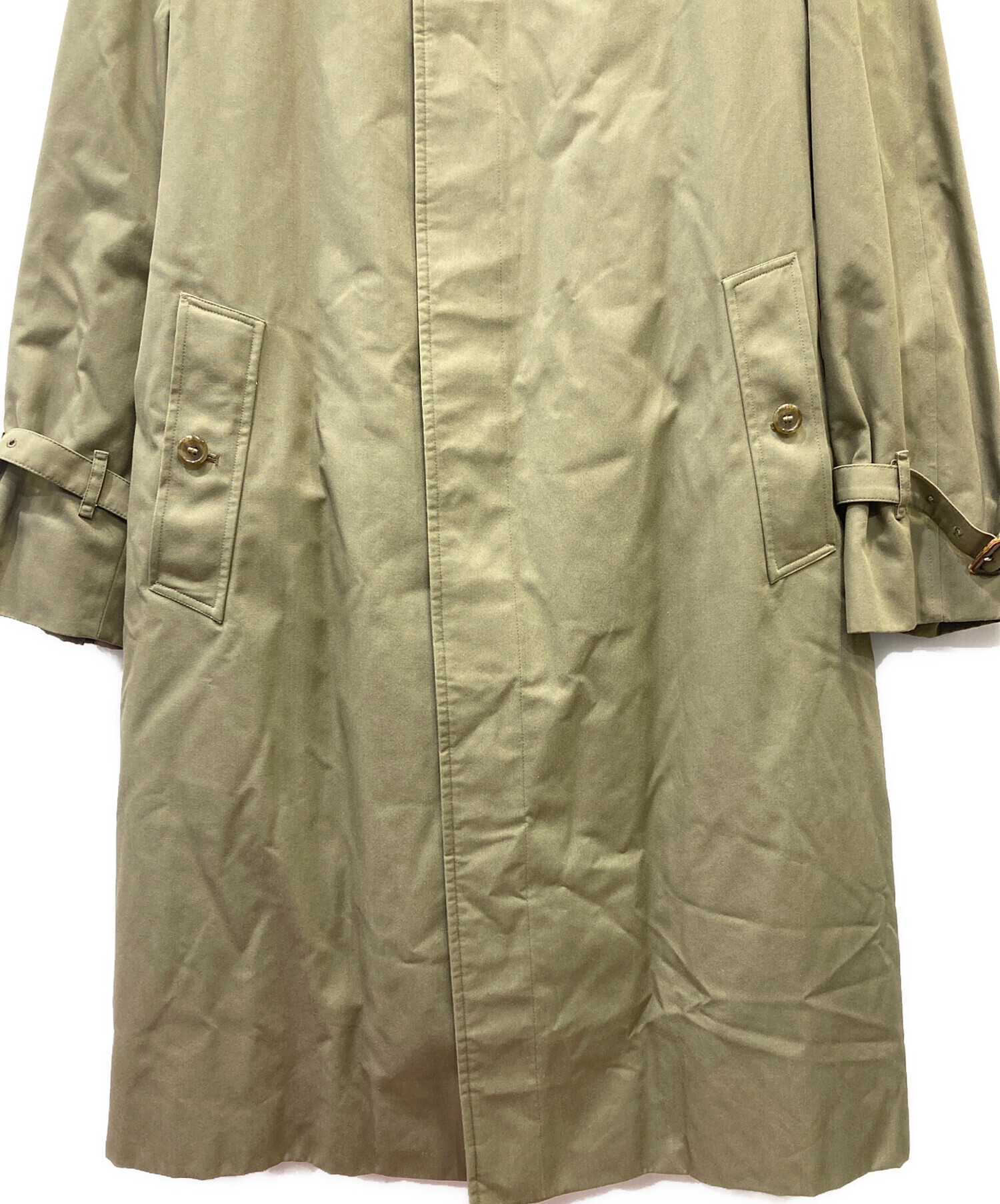 中古・古着通販】BURBERRY (バーバリー) トレンチコート オリーブ