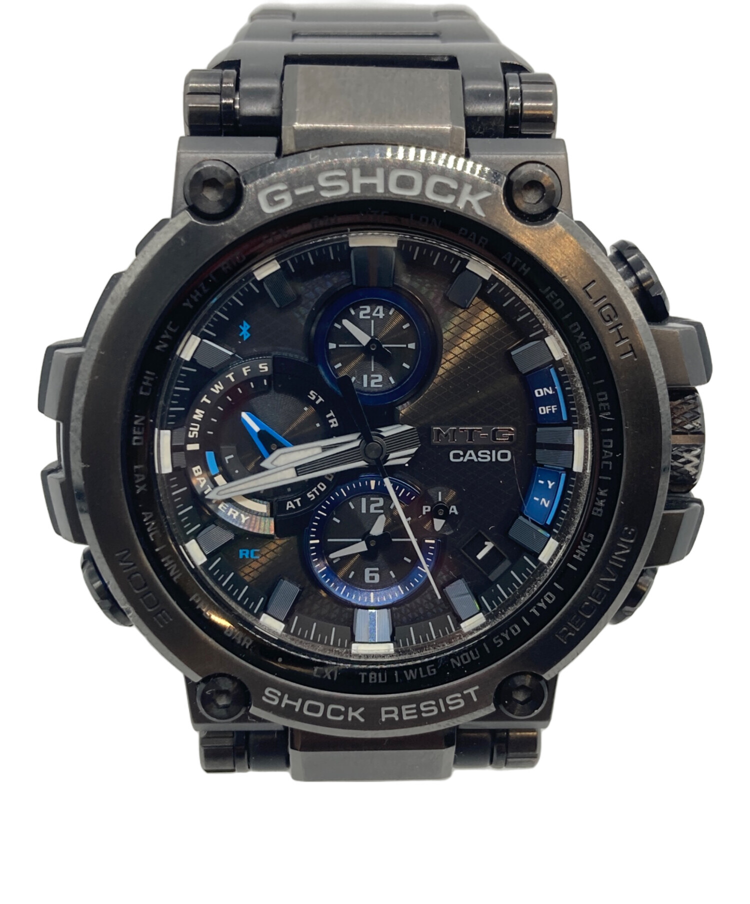 中古・古着通販】CASIO (カシオ) クロノグラフ ブラック｜ブランド 