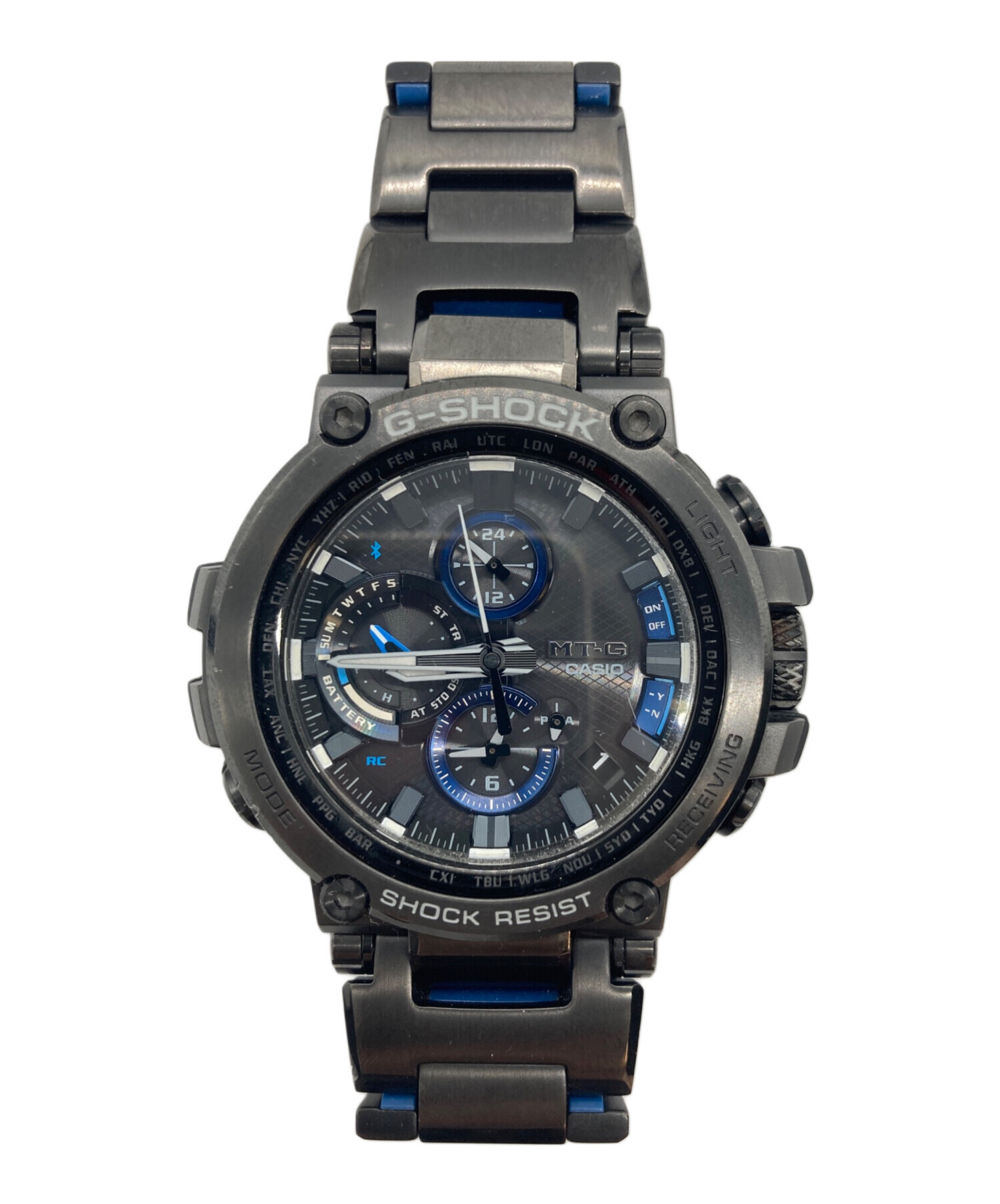 中古・古着通販】CASIO (カシオ) クロノグラフ ブラック｜ブランド 