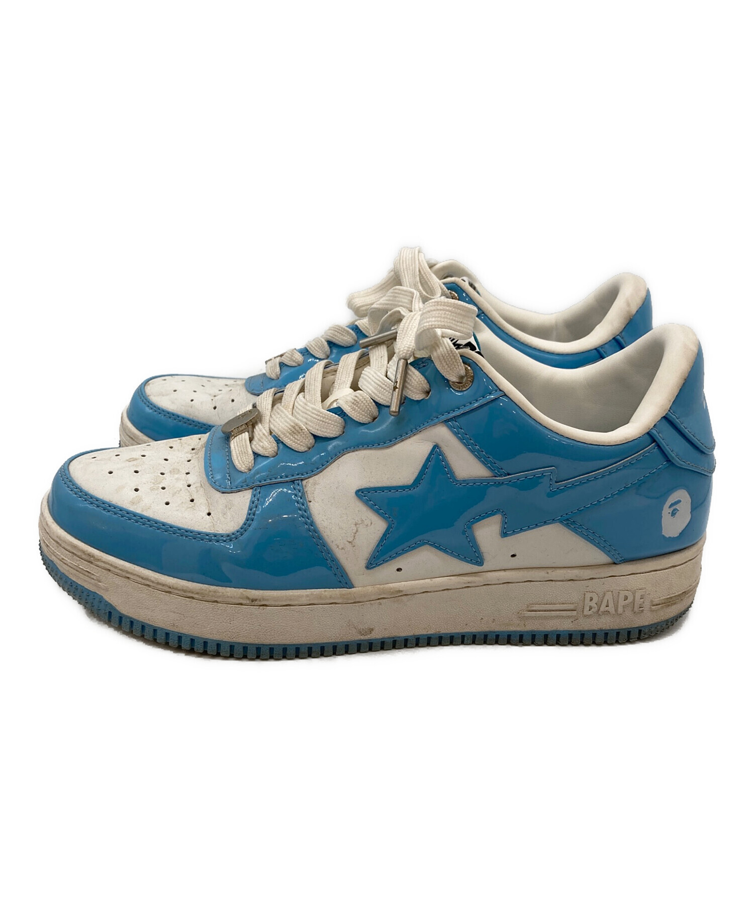 A BATHING APE アベイシングエイプ スニーカー 26cm 青 【古着】【中古】【送料無料】 中古・古着通販】A BATHING APE (ア ベイシング エイプ) スニーカー