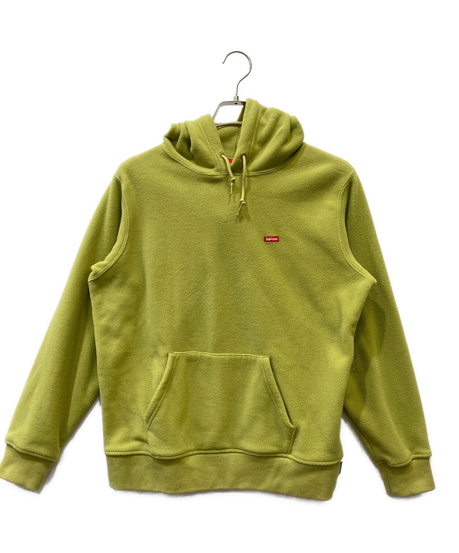 中古・古着通販】SUPREME (シュプリーム) フリースパーカー 黄緑