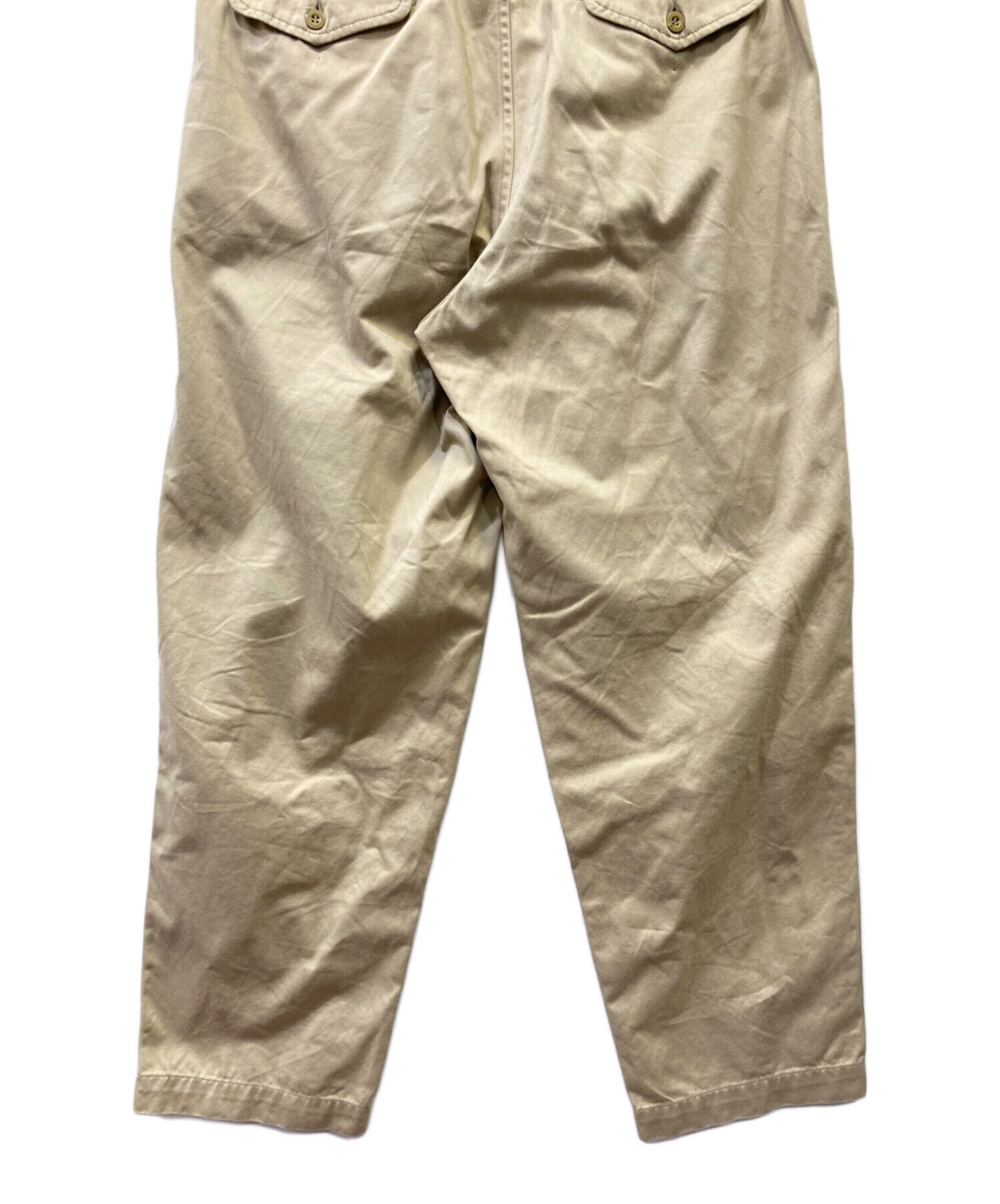 い*き様 Graphpaperグラフペーパー　チノパンChino Tuck Ta 中古・古着通販】Graphpaper (グラフペーパー) Suvin Chino Tuck