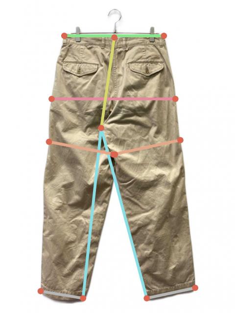 中古・古着通販】Graphpaper (グラフペーパー) Suvin Chino Tuck