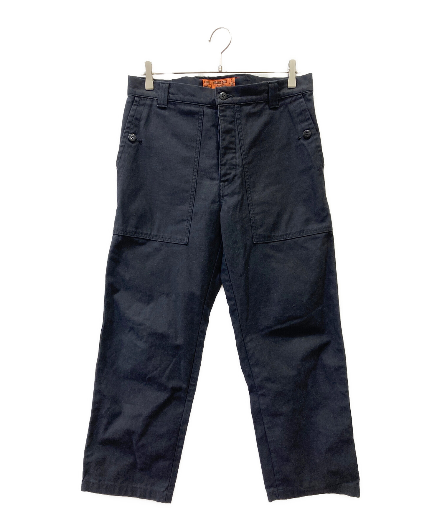 中古・古着通販】TENDERLOIN (テンダーロイン) ワークパンツ ブラック