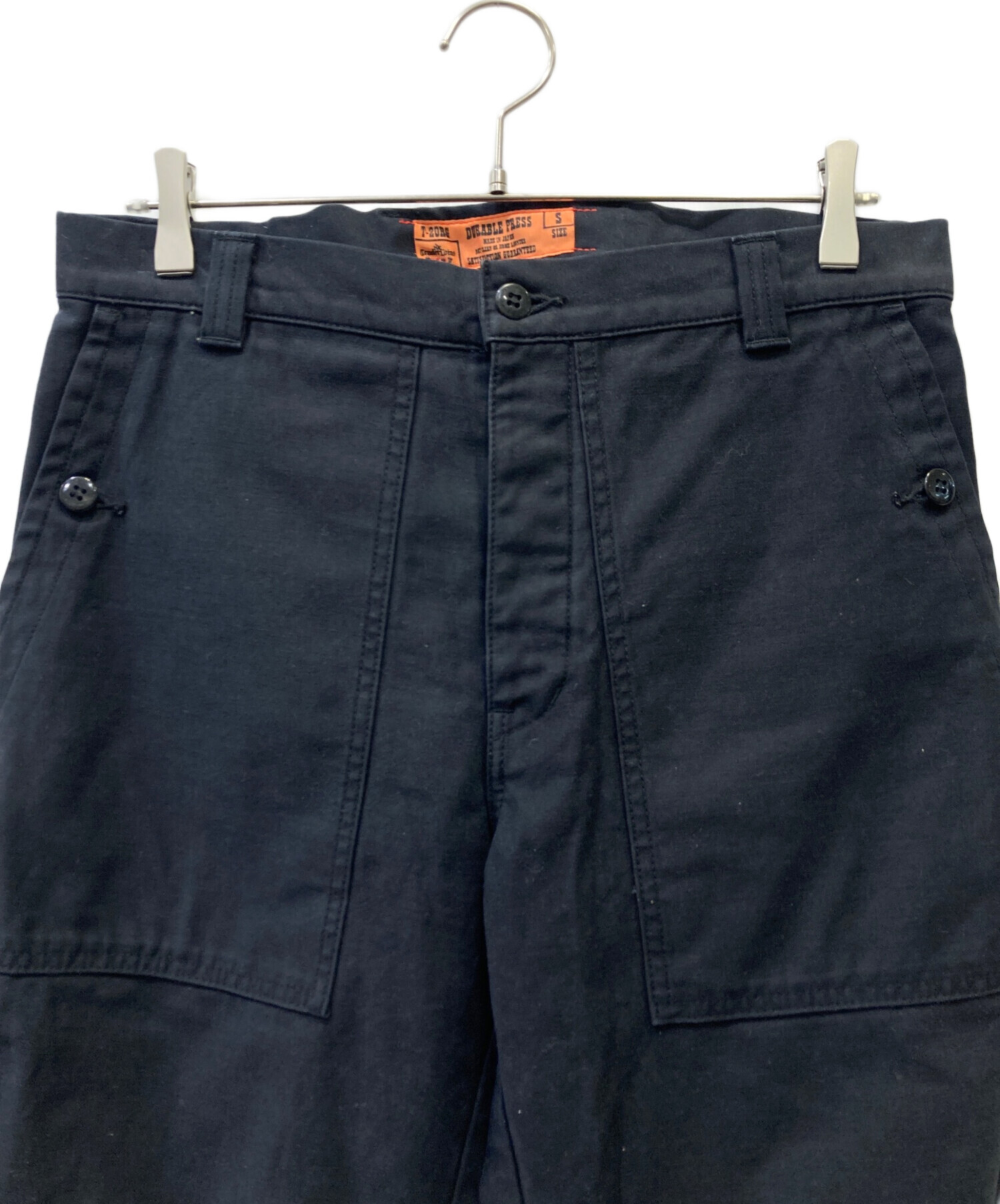 中古・古着通販】TENDERLOIN (テンダーロイン) ワークパンツ ブラック