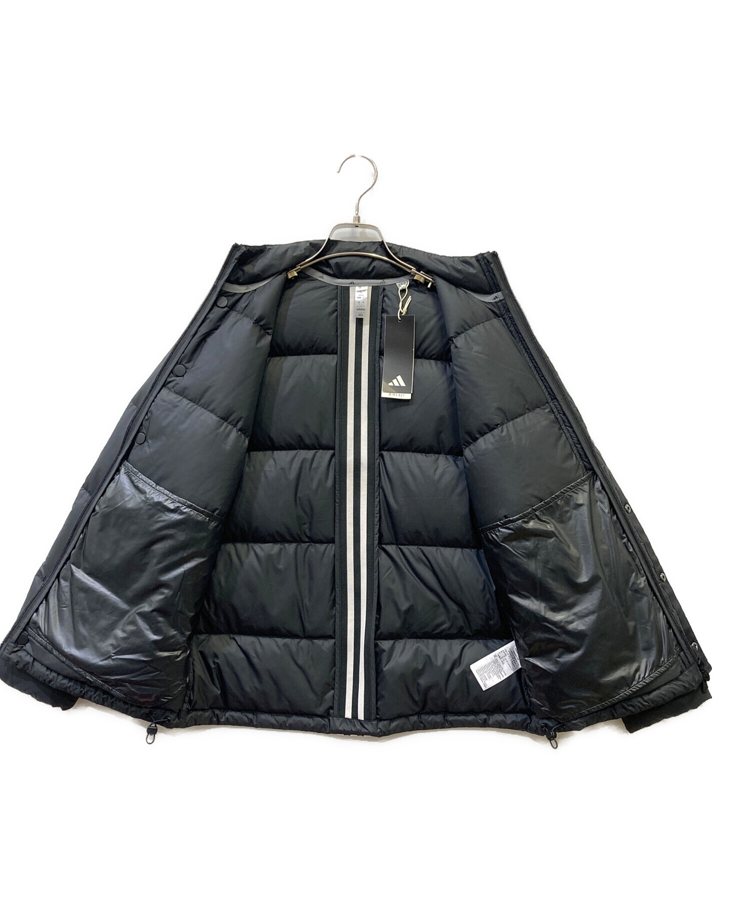 中古・古着通販】adidas (アディダス) ダウンジャケット ブラック 