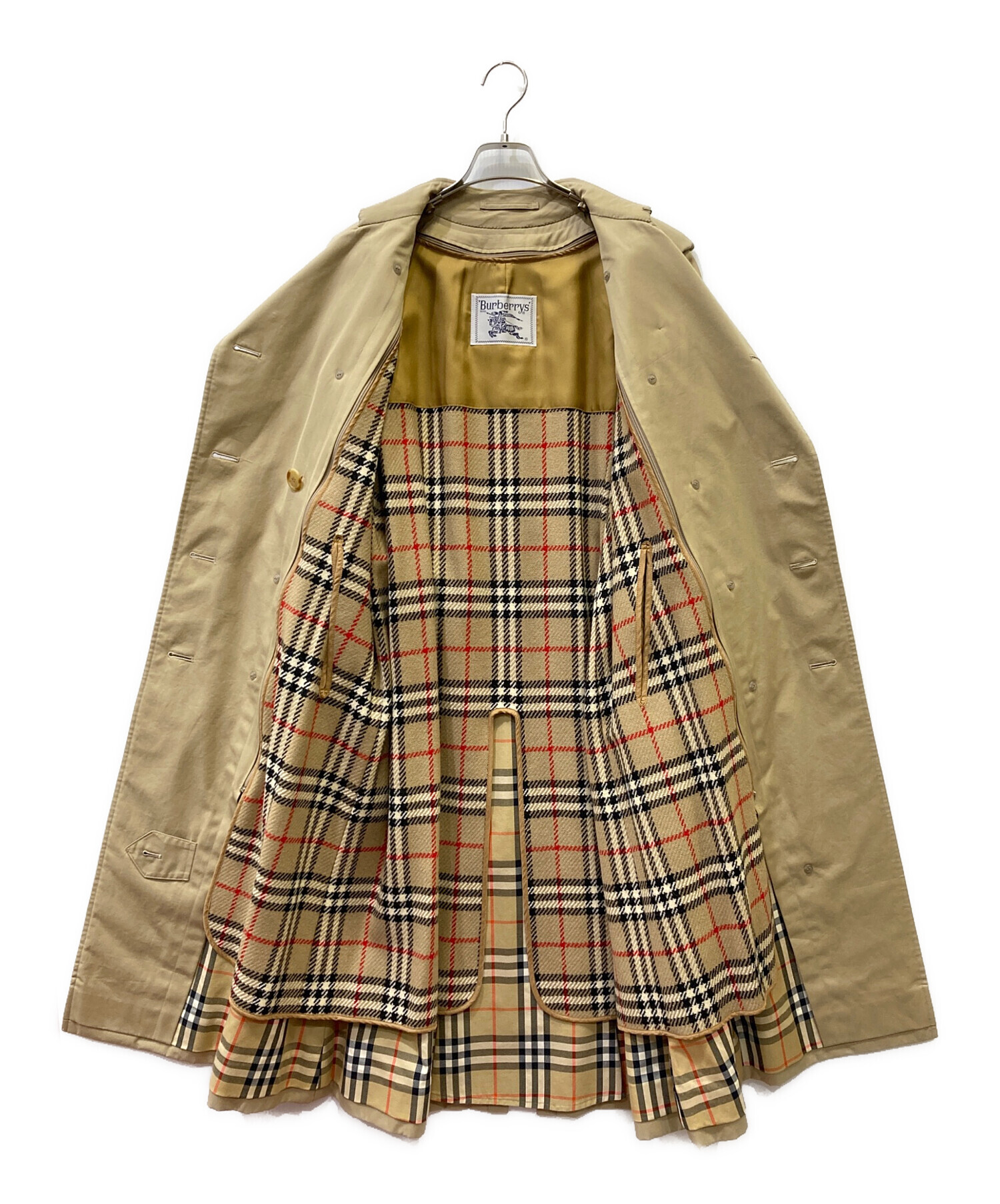 中古・古着通販】Burberry's (バーバリー) ライナー付トレンチコート