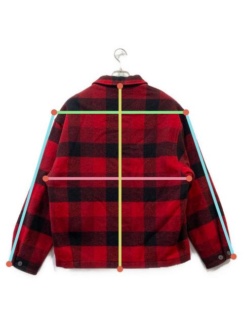 中古・古着通販】WOOLRICH (ウールリッチ) ジップジャケット レッド