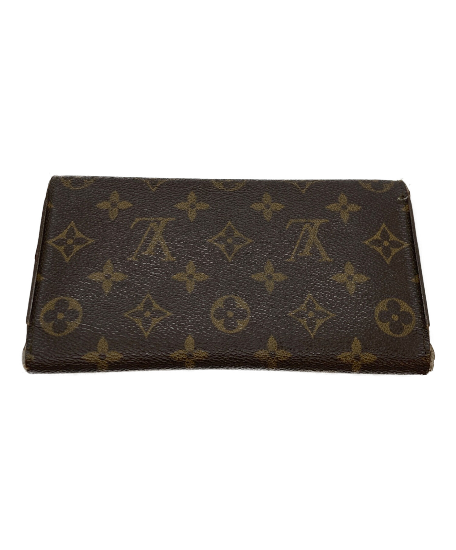 中古・古着通販】LOUIS VUITTON (ルイ ヴィトン) 3つ折り財布 ブラウン