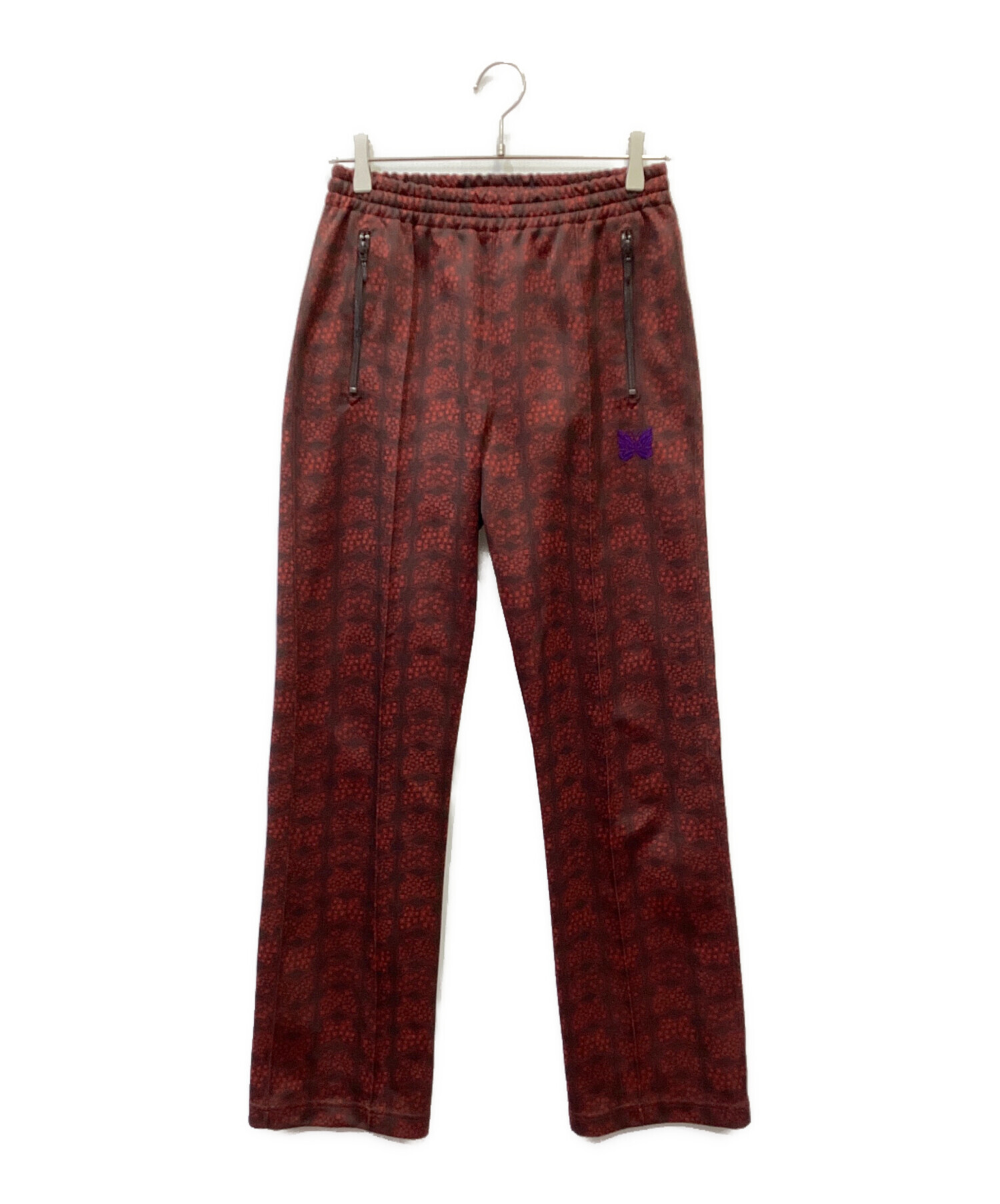 中古・古着通販】Needles (ニードルズ) トラックパンツ レッド サイズ