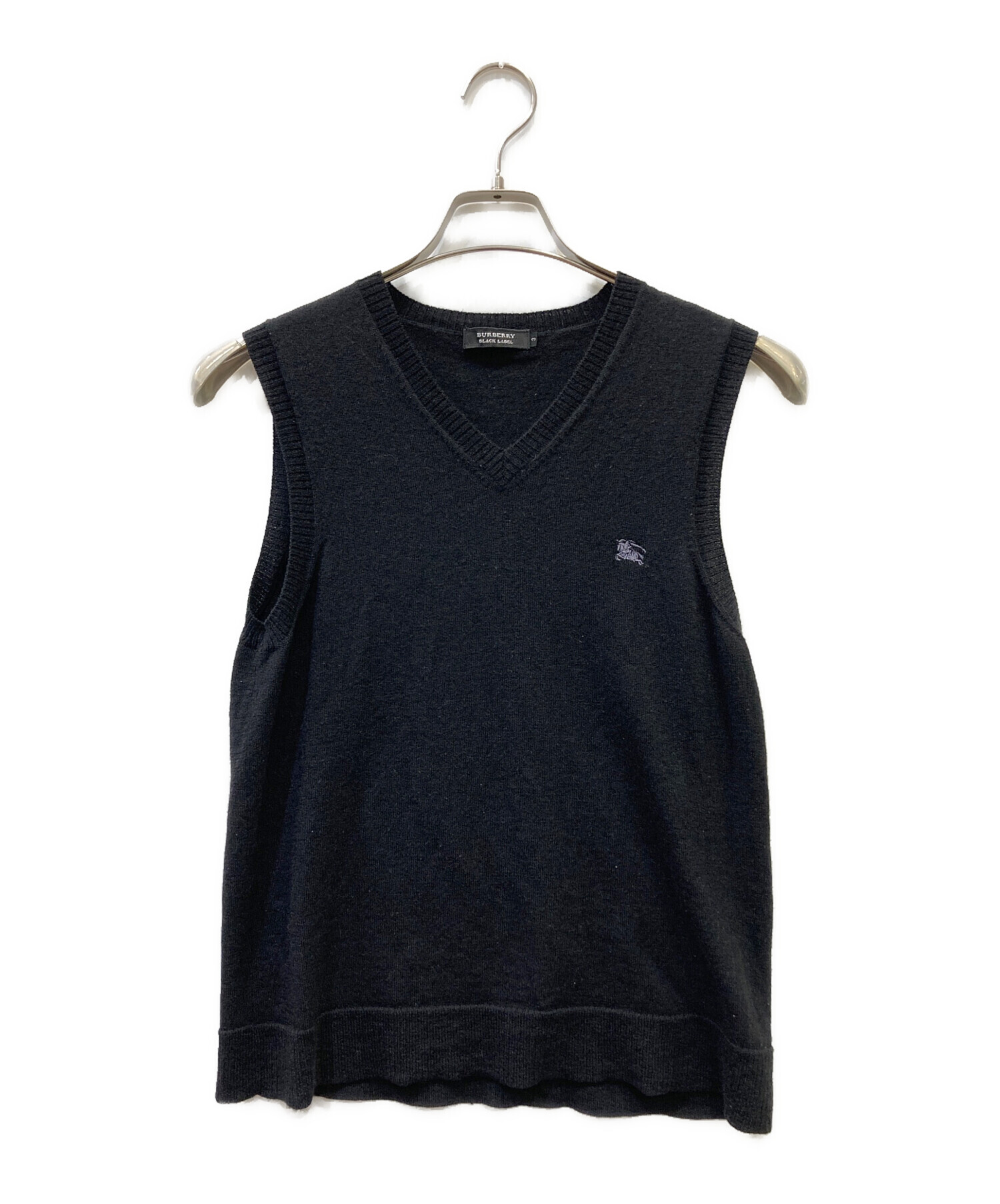 タグ付き BURBERRY BLACK LABEL ノースリーブパーカーベスト 中古・古着通販】BURBERRY BLACK LABEL (バーバリーブラックレーベル