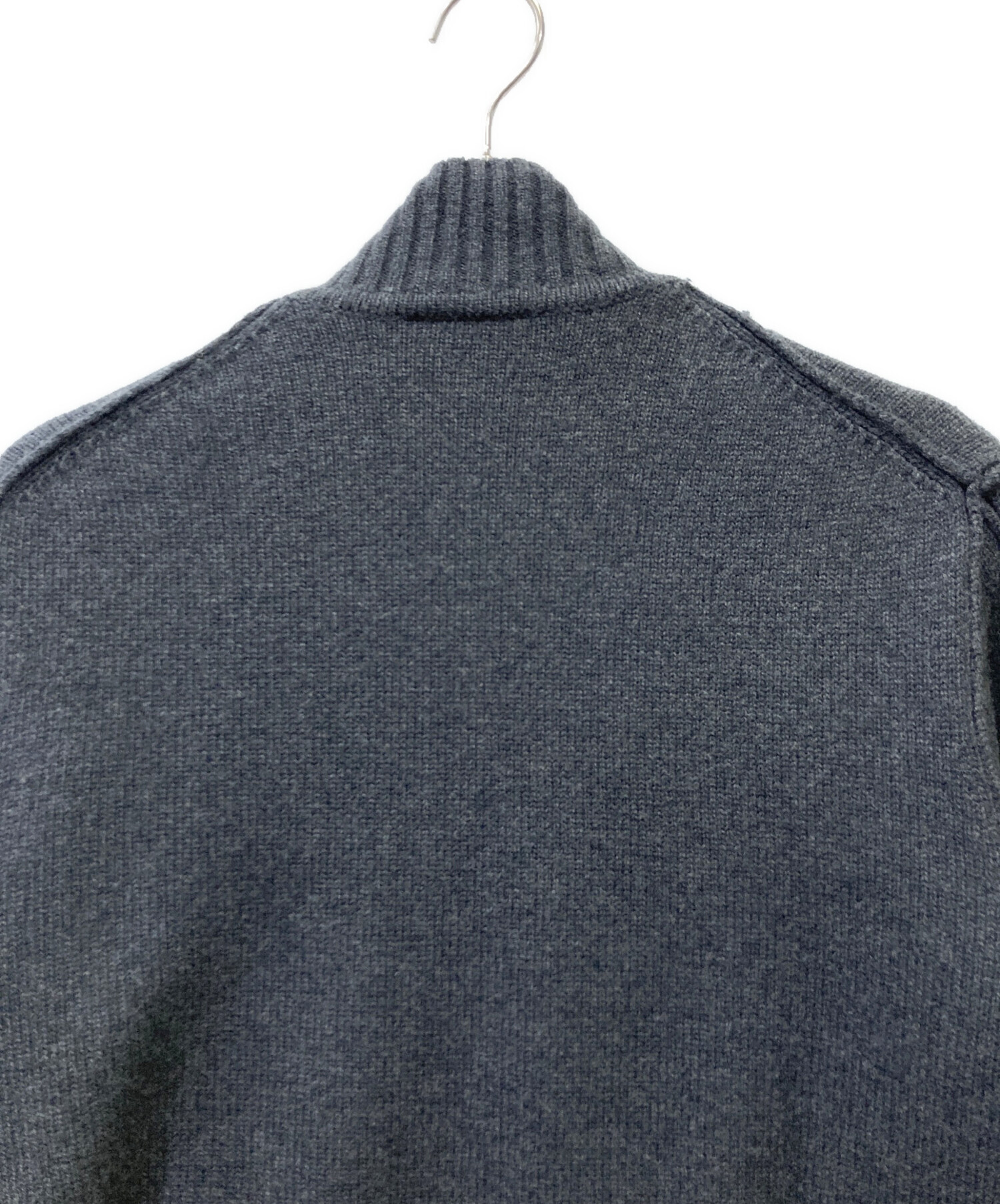 中古・古着通販】LACOSTE (ラコステ) ジップアップニットアウター 
