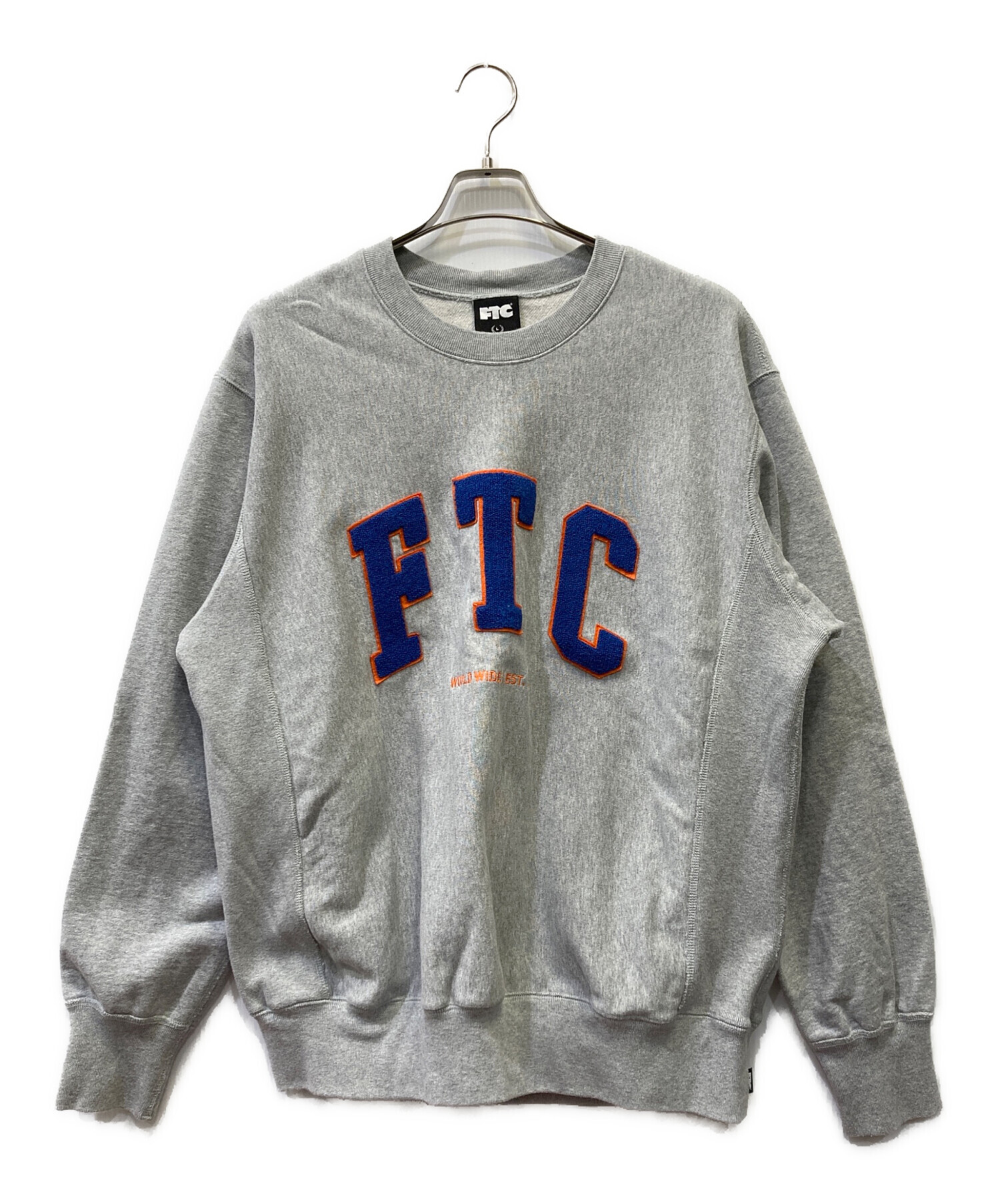 中古・古着通販】FTC (エフティーシー) スウェット ライトグレー