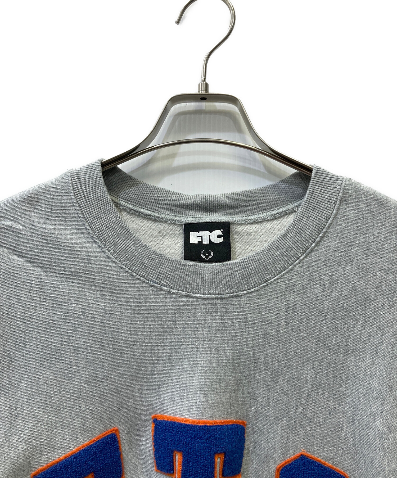 中古・古着通販】FTC (エフティーシー) スウェット ライトグレー