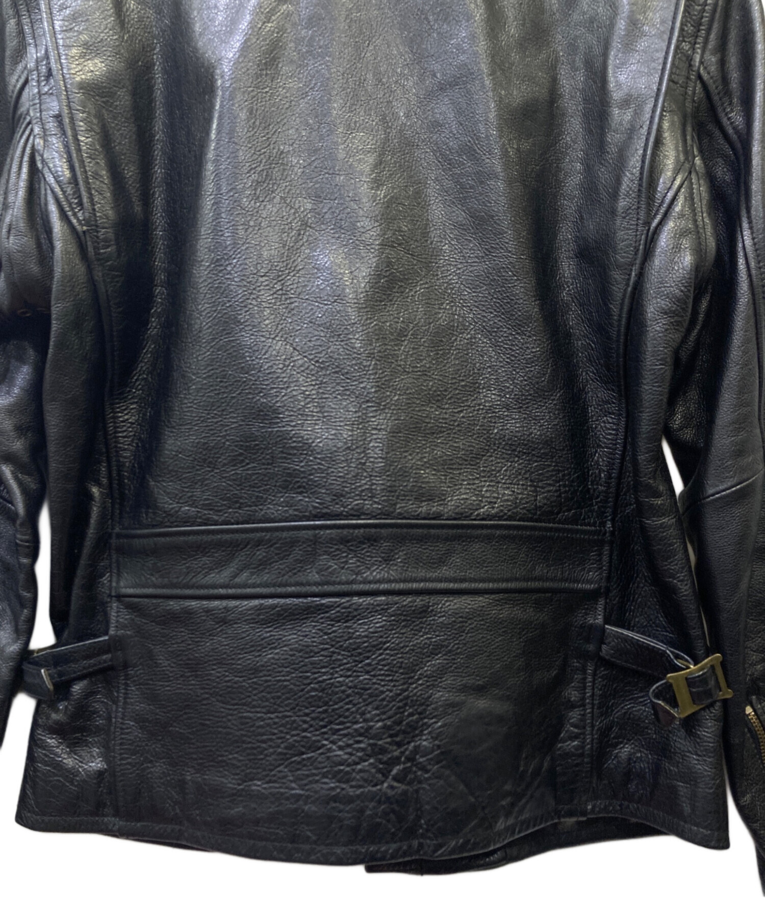 中古・古着通販】AVIREX (アヴィレックス) レザージャケット ブラック