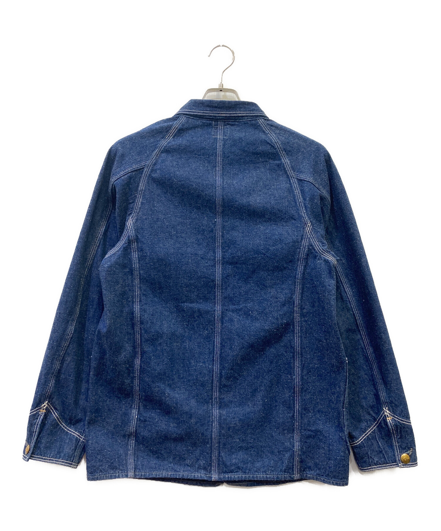 中古・古着通販】orSlow (オアスロウ) デニムカバーオール ブルー