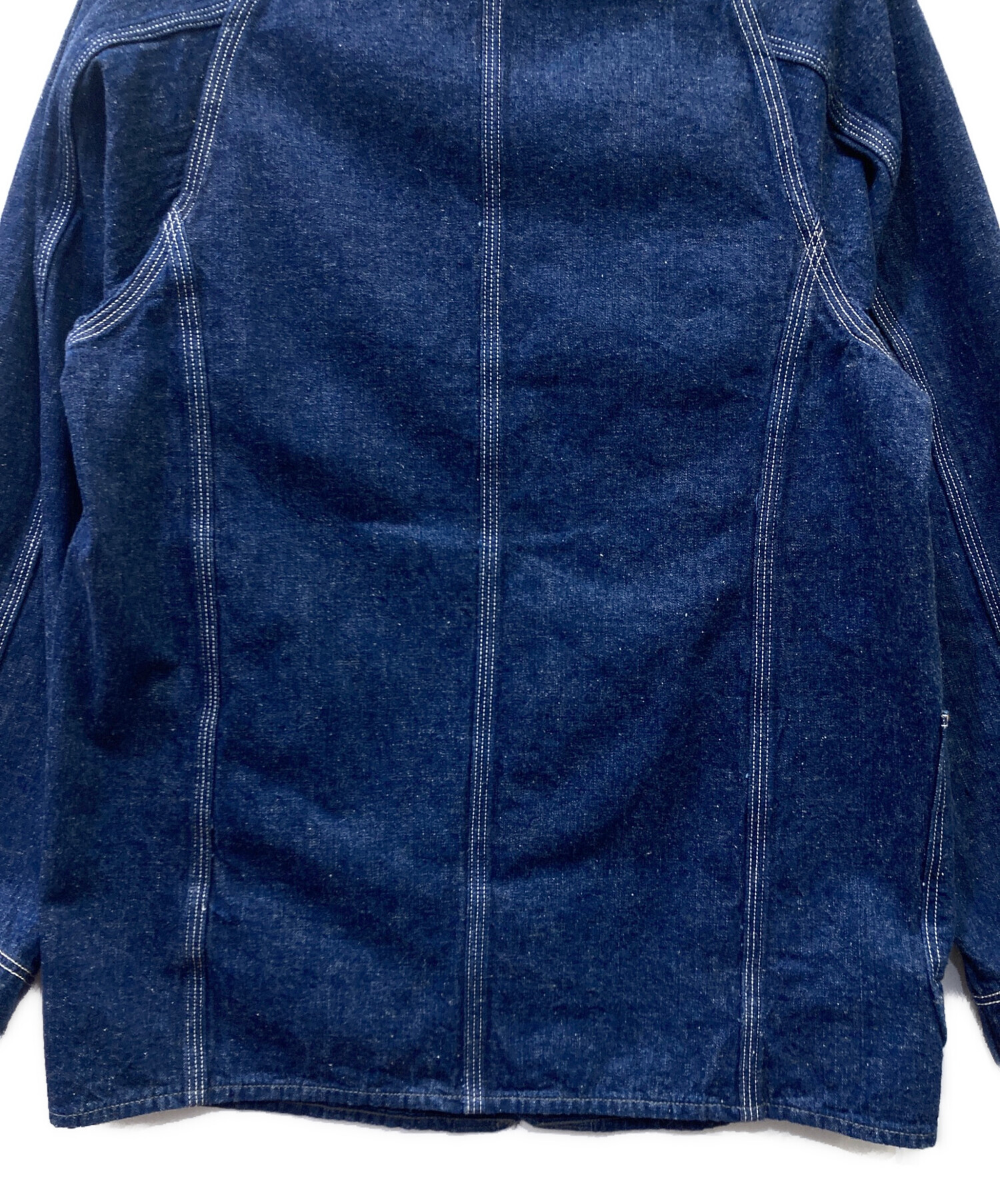 中古・古着通販】orSlow (オアスロウ) デニムカバーオール ブルー