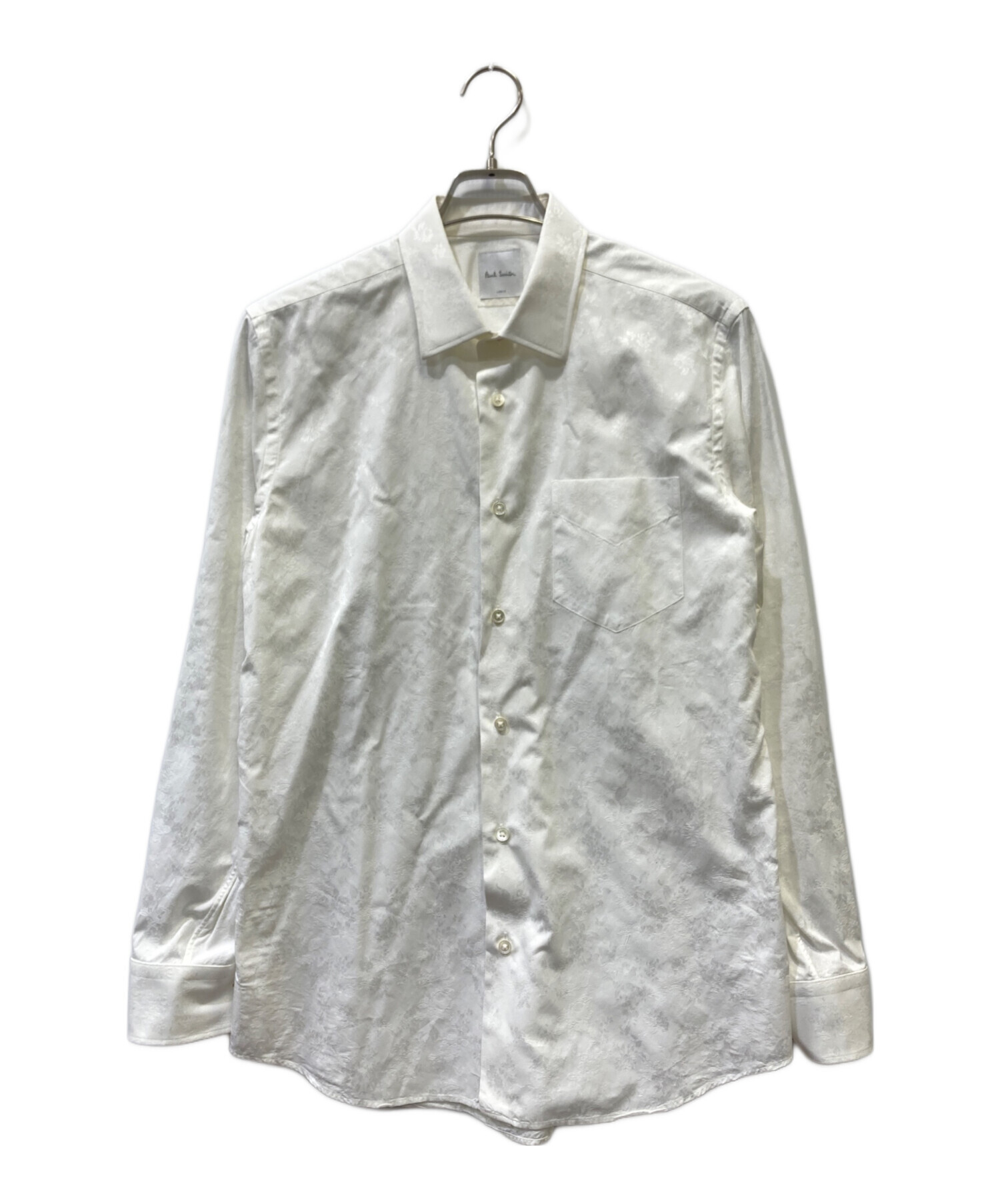 中古・古着通販】PAUL SMITH (ポールスミス) 長袖シャツ ホワイト 