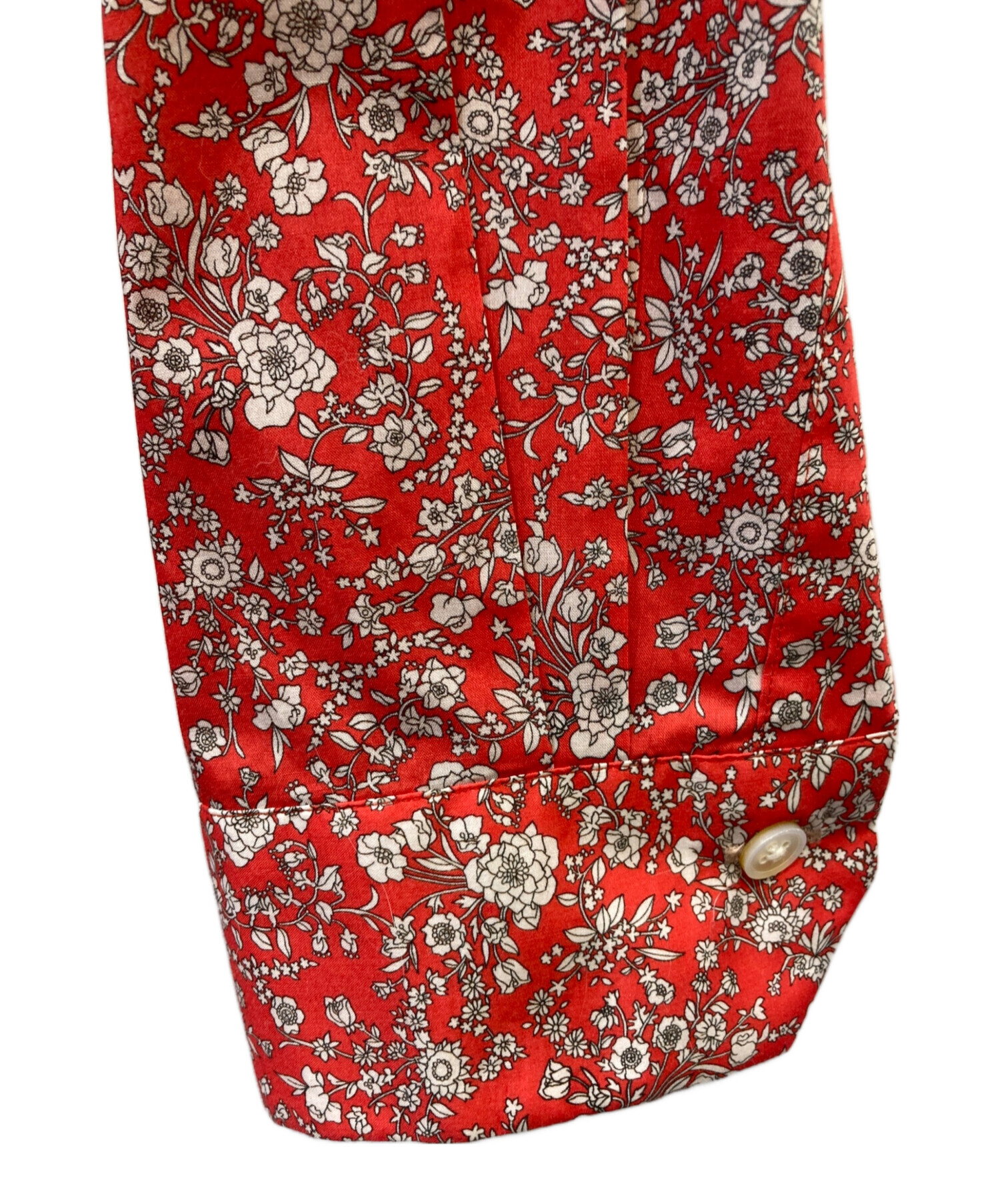 Paul Smith◇長袖シャツ/M/コットン/RED/総柄/21ss/PF-WR-84867 【公式 Paul Smith◇長袖シャツ/M/コットン/RED/総柄/21ss/PF-WR-84867 【公式
