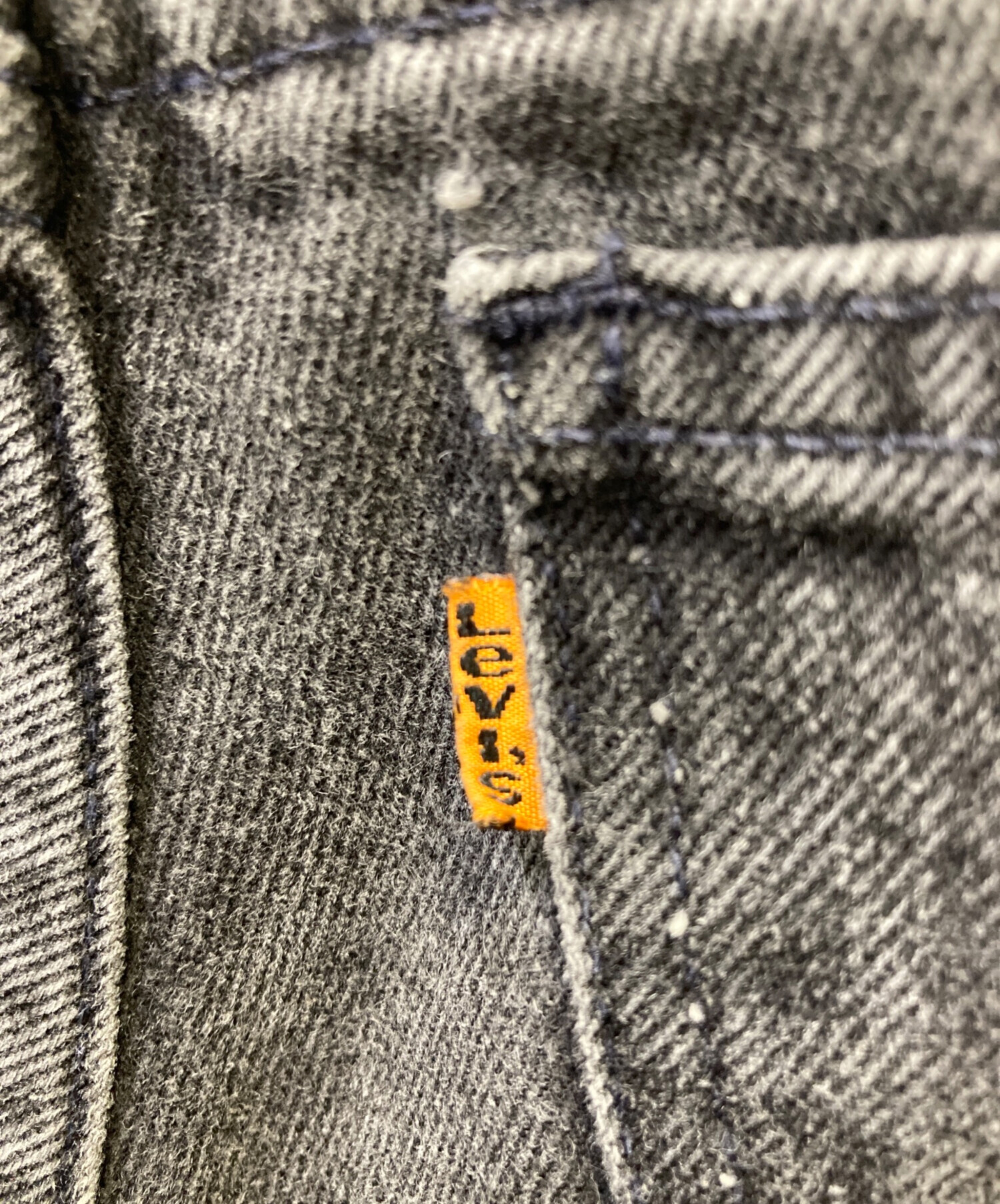 中古・古着通販】LEVI'S (リーバイス) デニムパンツ グレー サイズ