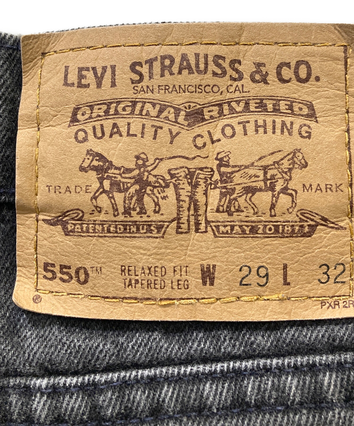 中古・古着通販】LEVI'S (リーバイス) デニムパンツ グレー サイズ