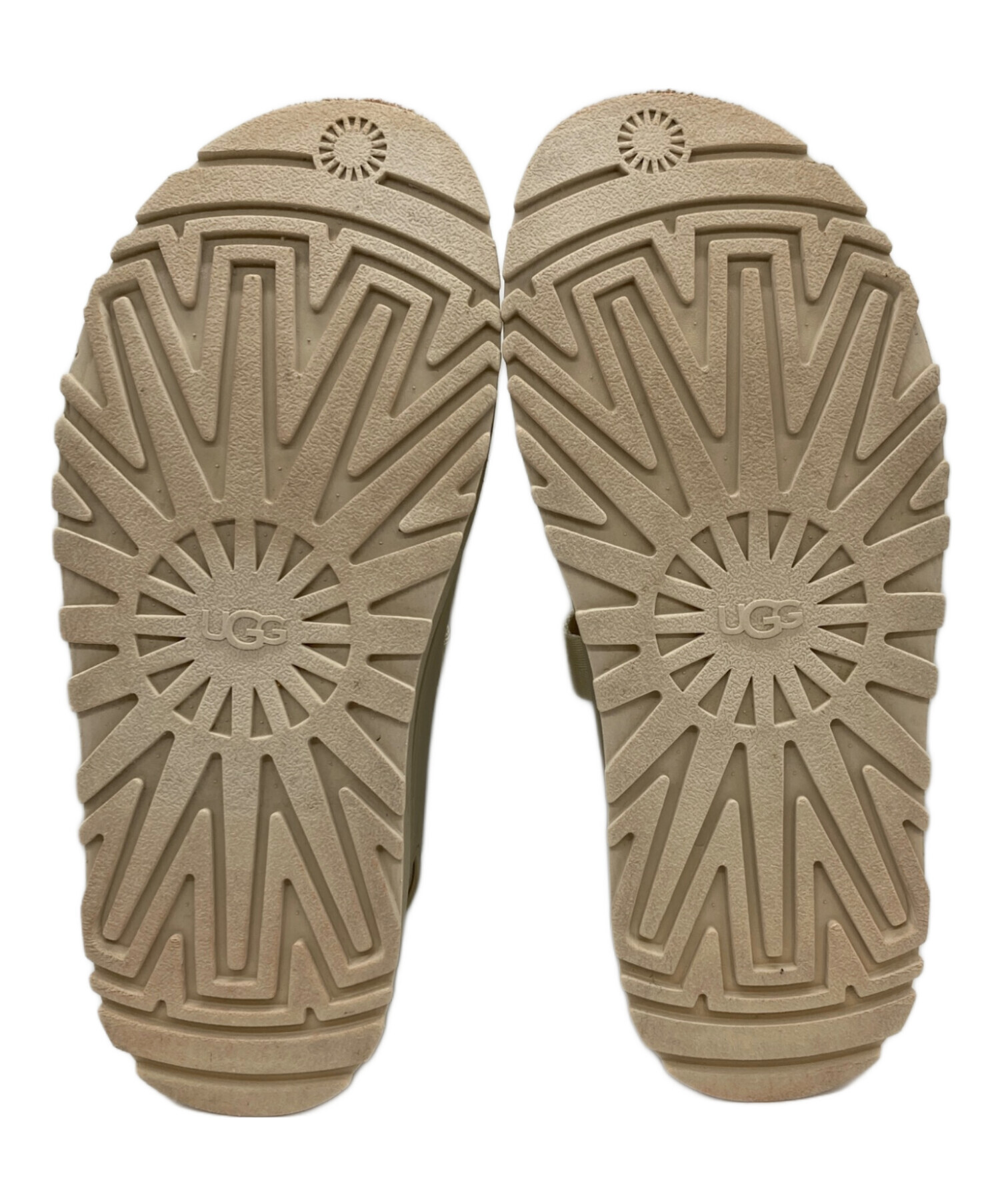中古・古着通販】UGG (アグ) サンダル ベージュ サイズ:25cm｜ブランド