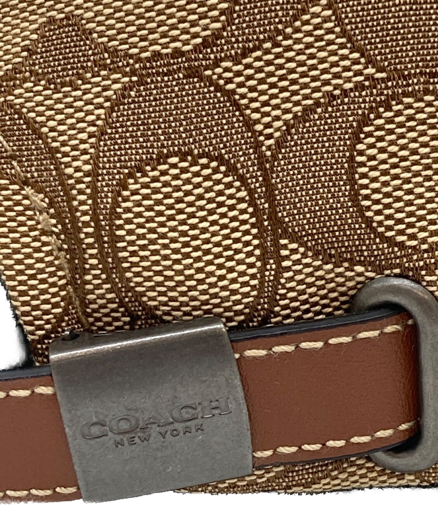 中古・古着通販】COACH (コーチ) キャップ ベージュ｜ブランド・古着