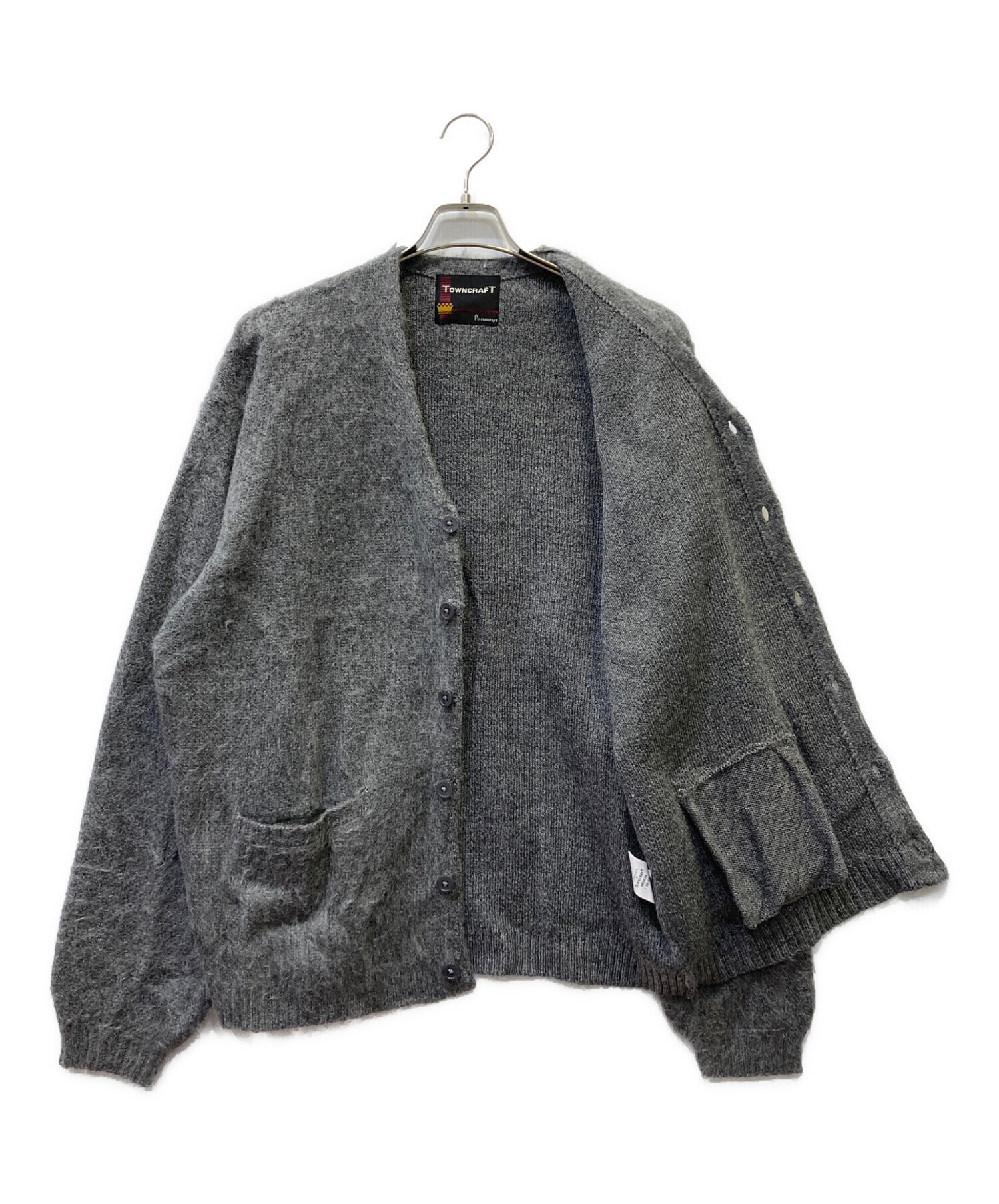 中古・古着通販】TOWN CRAFT (タウンクラフト) ニットカーディガン 