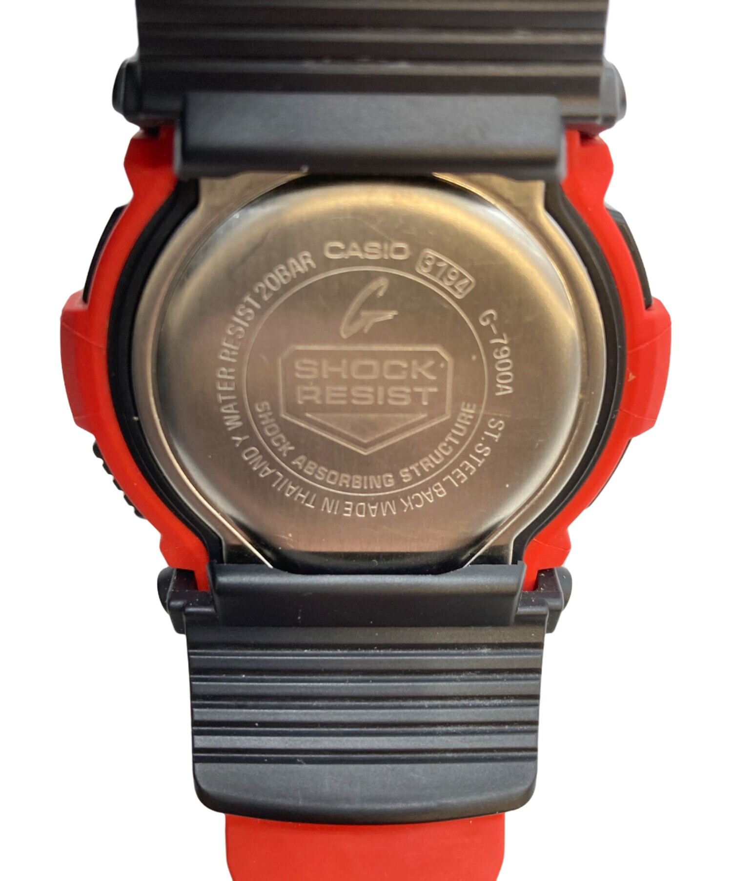 中古・古着通販】CASIO (カシオ) 腕時計 レッド｜ブランド・古着通販