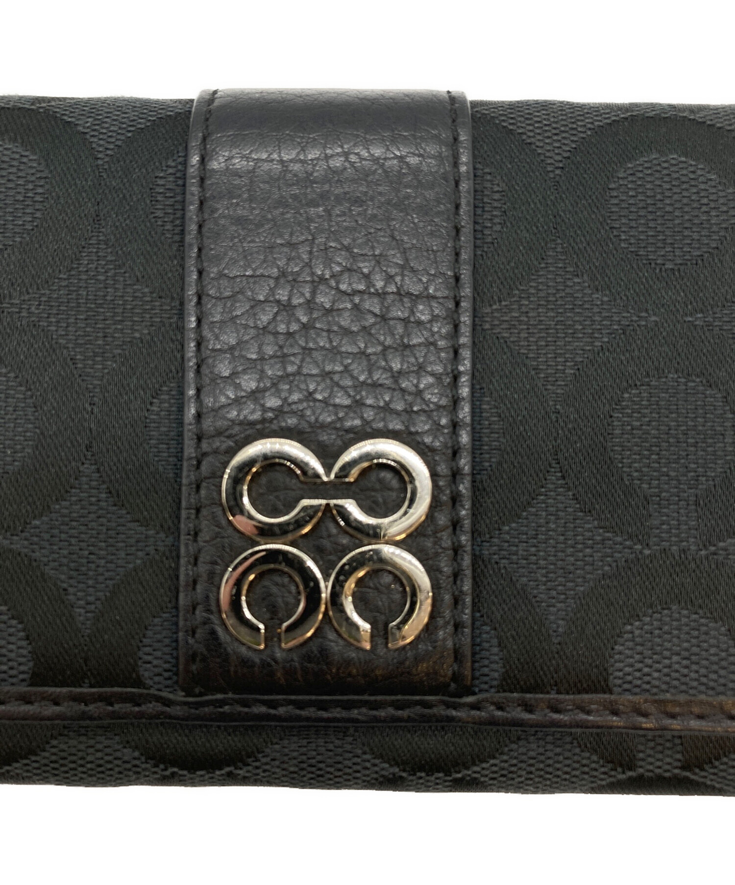 中古・古着通販】COACH (コーチ) 長財布 ブラック｜ブランド・古着通販