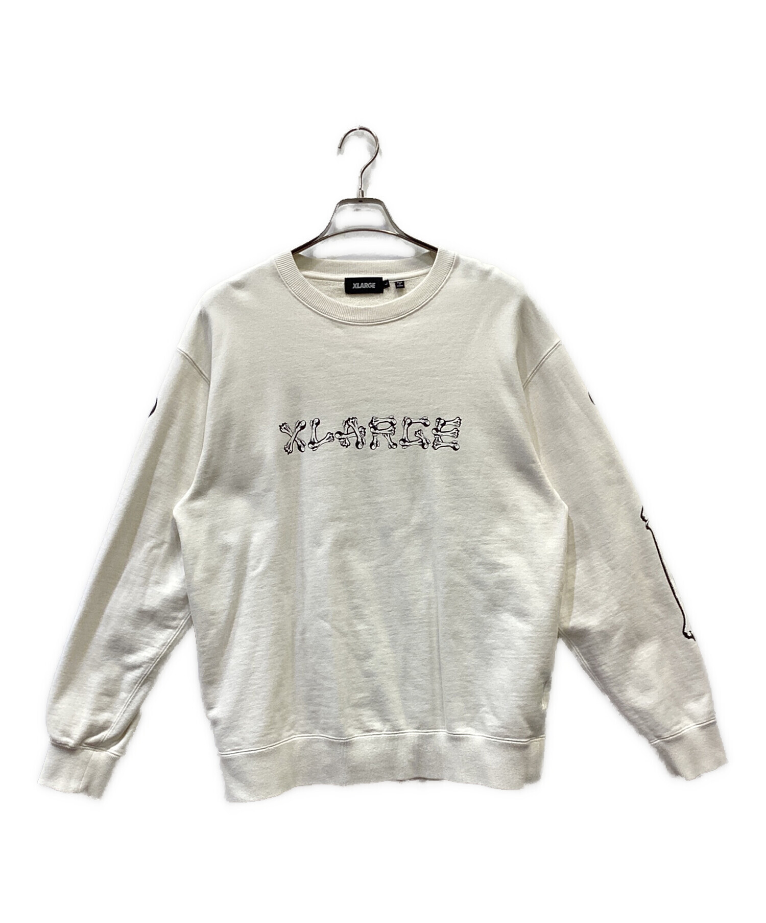 中古・古着通販】X-LARGE (エクストララージ) スウェット ホワイト 