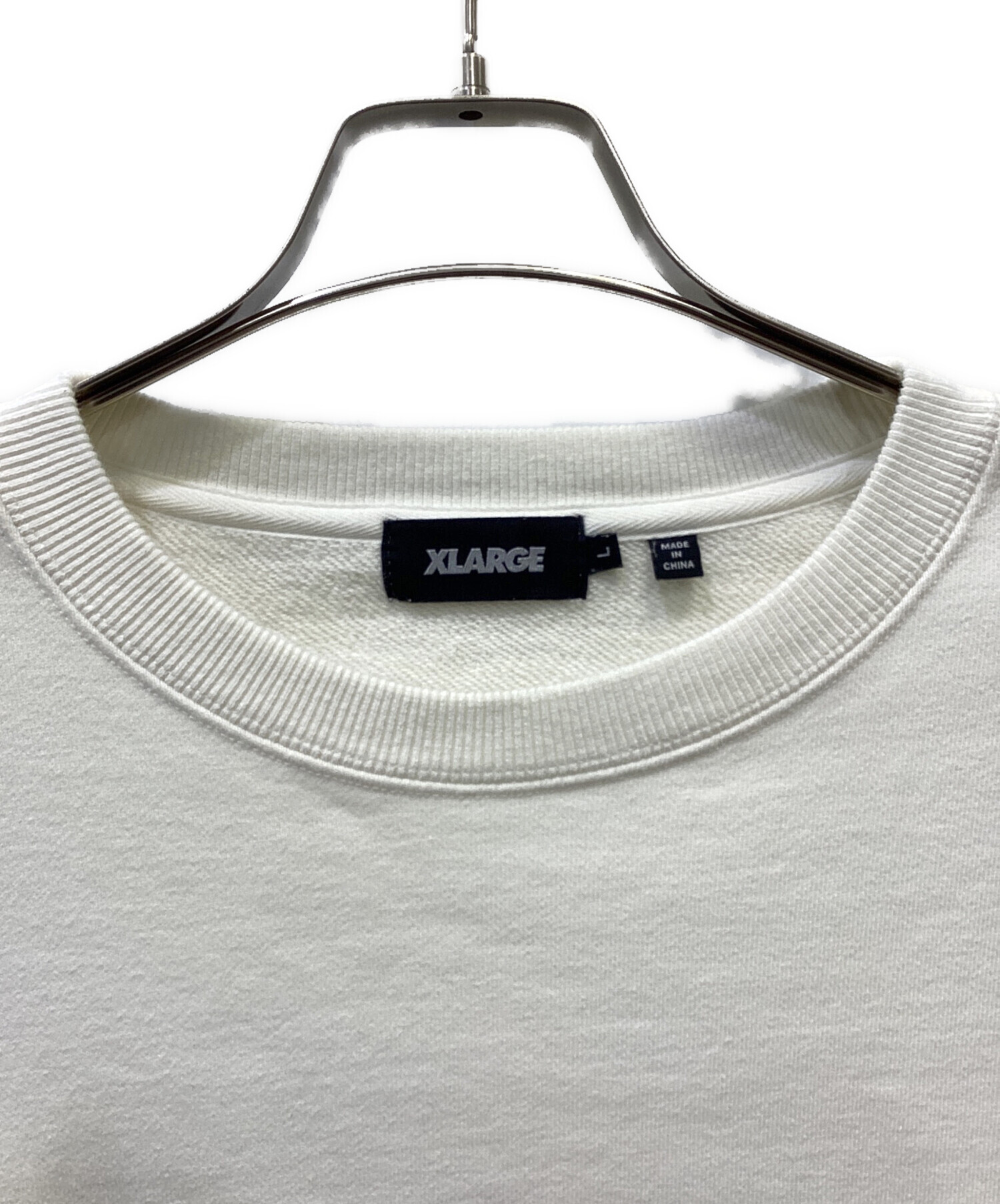 中古・古着通販】X-LARGE (エクストララージ) スウェット ホワイト 