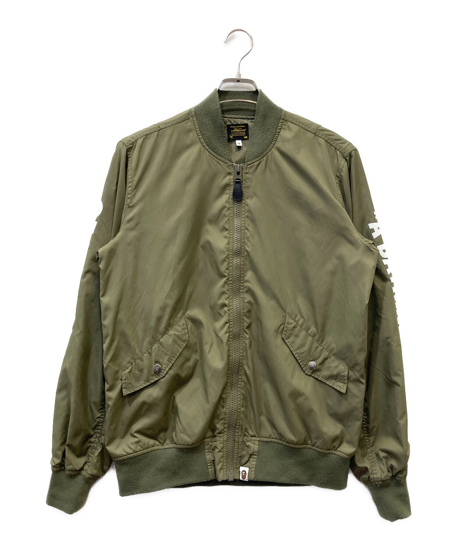 中古・古着通販】A BATHING APE (アベイシングエイプ) MA-1ジャケット