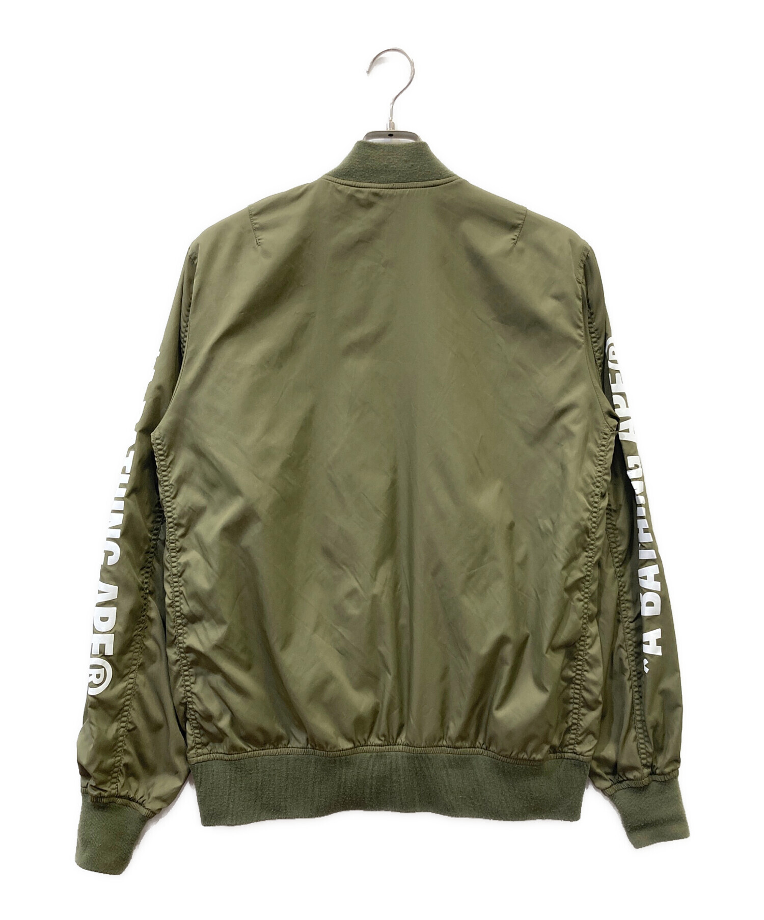 中古・古着通販】A BATHING APE (アベイシングエイプ) MA-1ジャケット