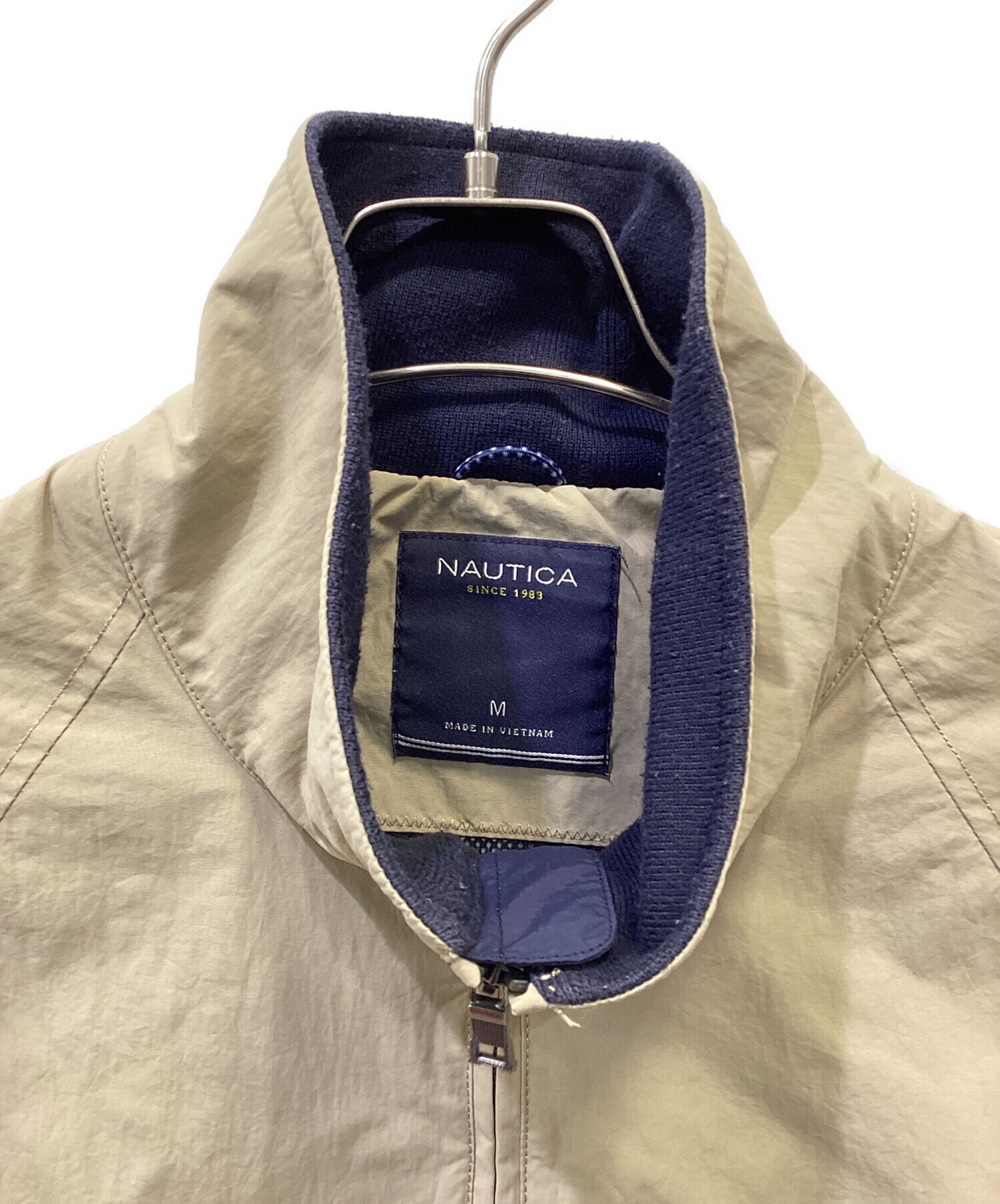 中古・古着通販】NAUTICA (ノーティカ) ナイロンジャケット ベージュ