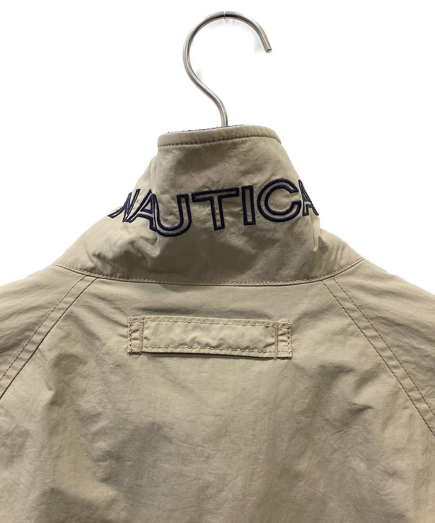 中古・古着通販】NAUTICA (ノーティカ) ナイロンジャケット ベージュ