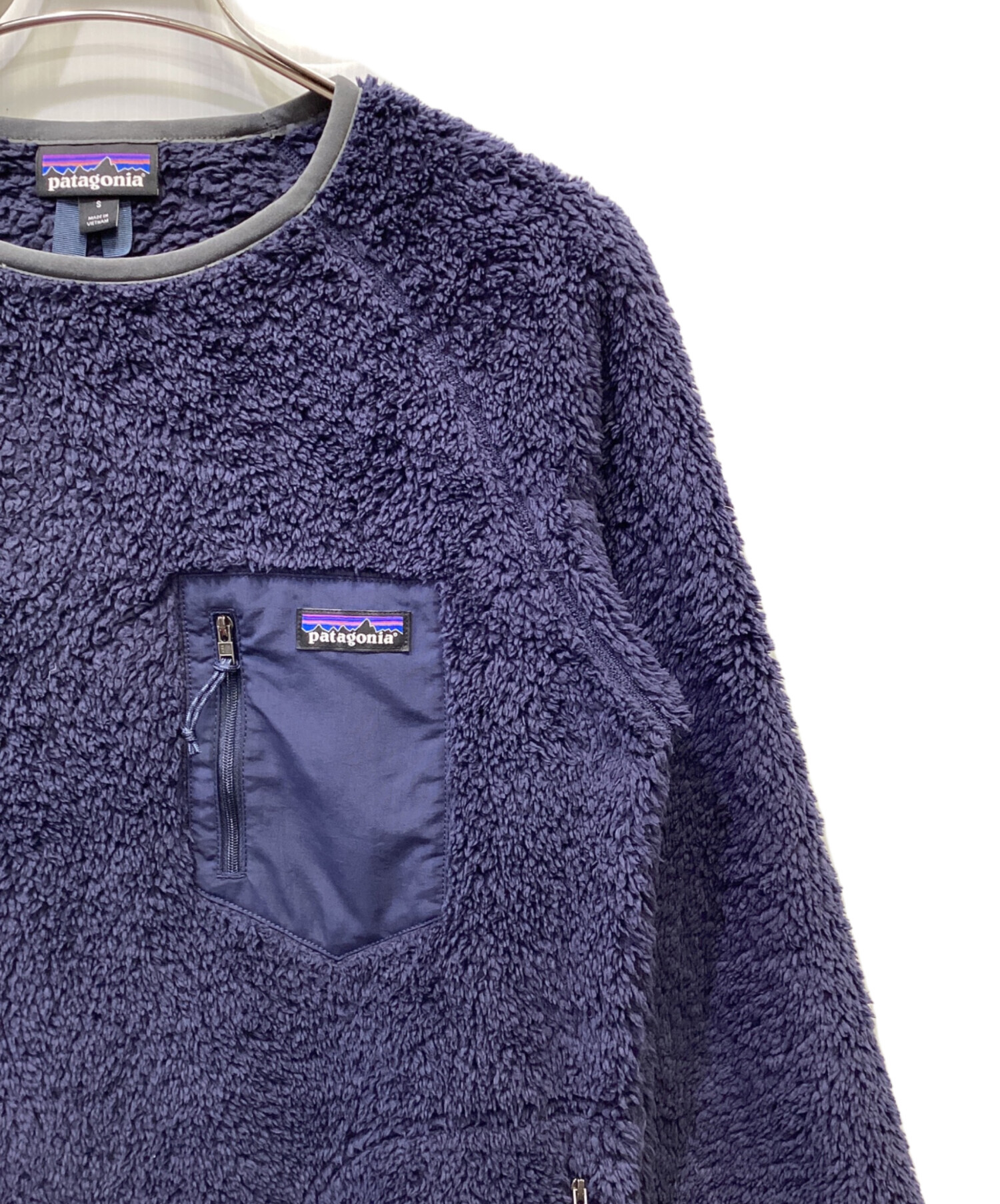 中古・古着通販】Patagonia (パタゴニア) フリースプオーバー ネイビー