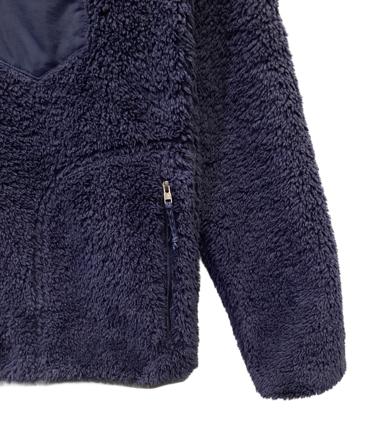 パタゴニア　試着のみ　ほぼ新品未使用　フリース　M 中古・古着通販】Patagonia (パタゴニア) フリースプオーバー ネイビー