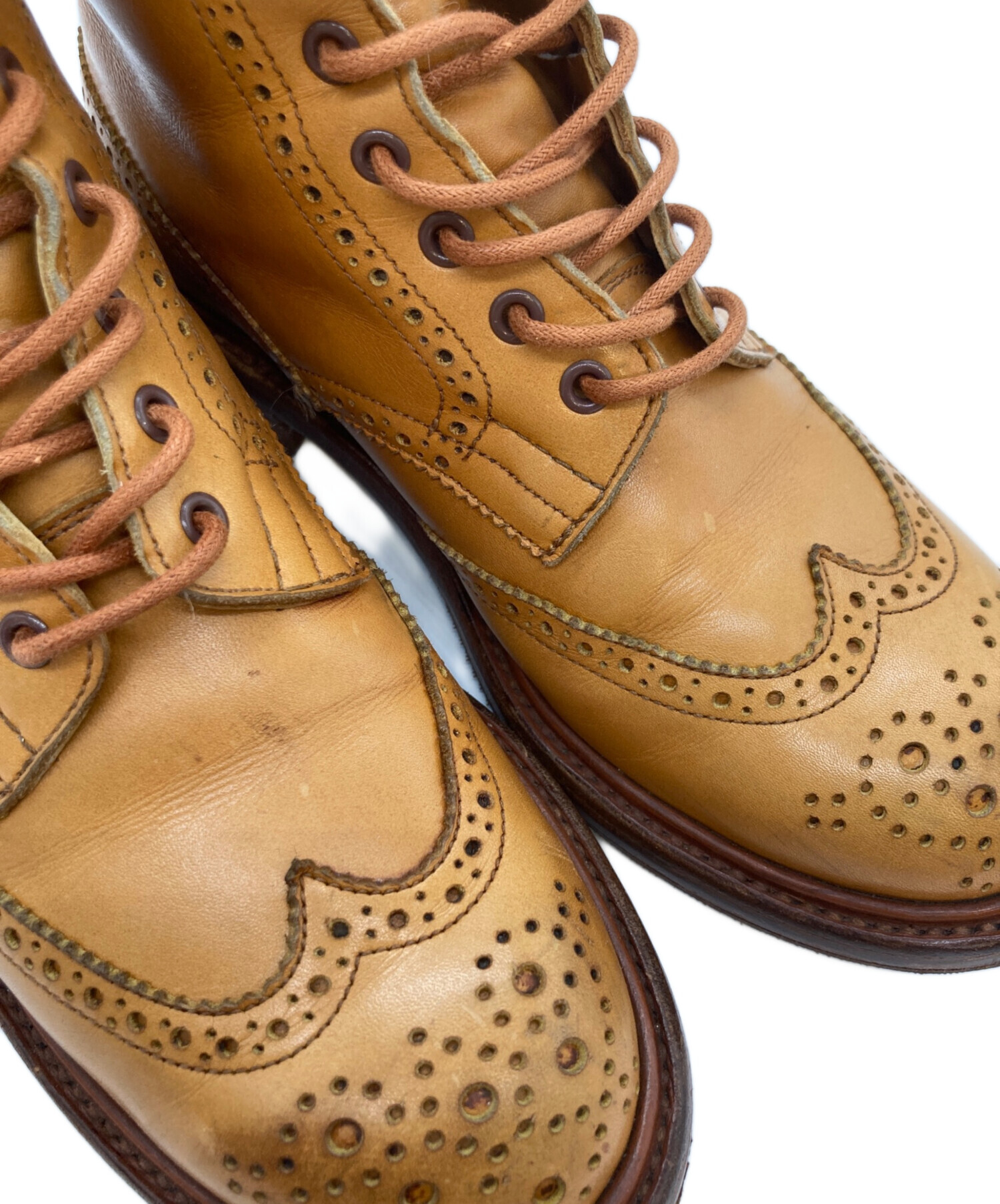 中古・古着通販】Tricker's (トリッカーズ) カントリーブーツ ブラウン
