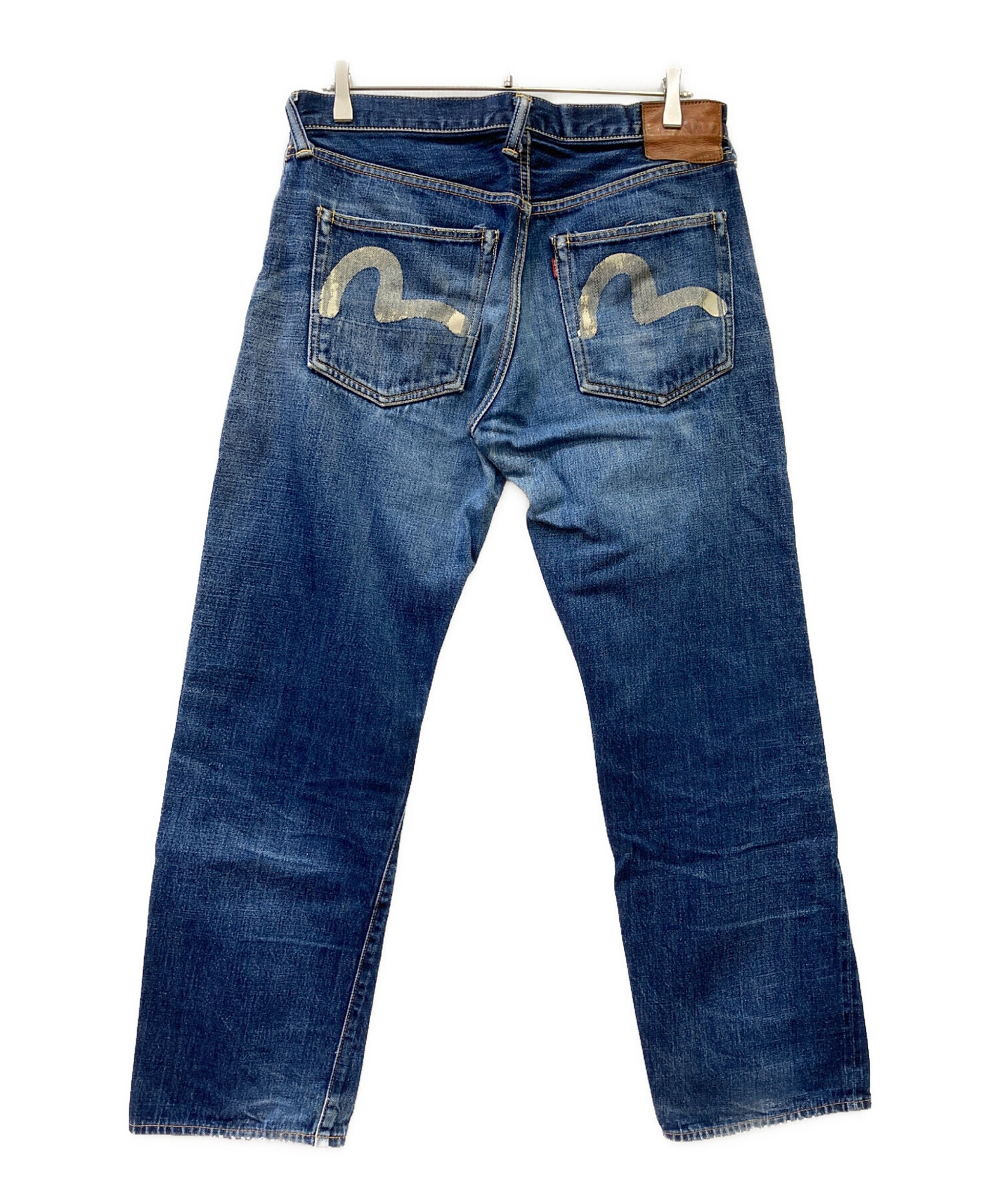 Y*y様 バックルバック W34 古着 USED エヴィス EVISU 2004 中古・古着通販】EVISU (エヴィス) デニムパンツ インディゴ サイズ