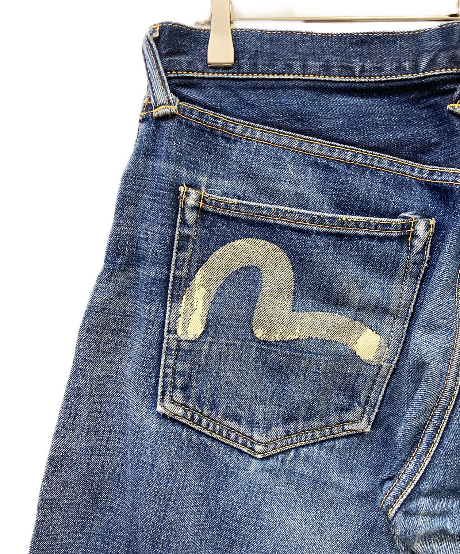 中古・古着通販】EVISU (エヴィス) デニムパンツ インディゴ サイズ