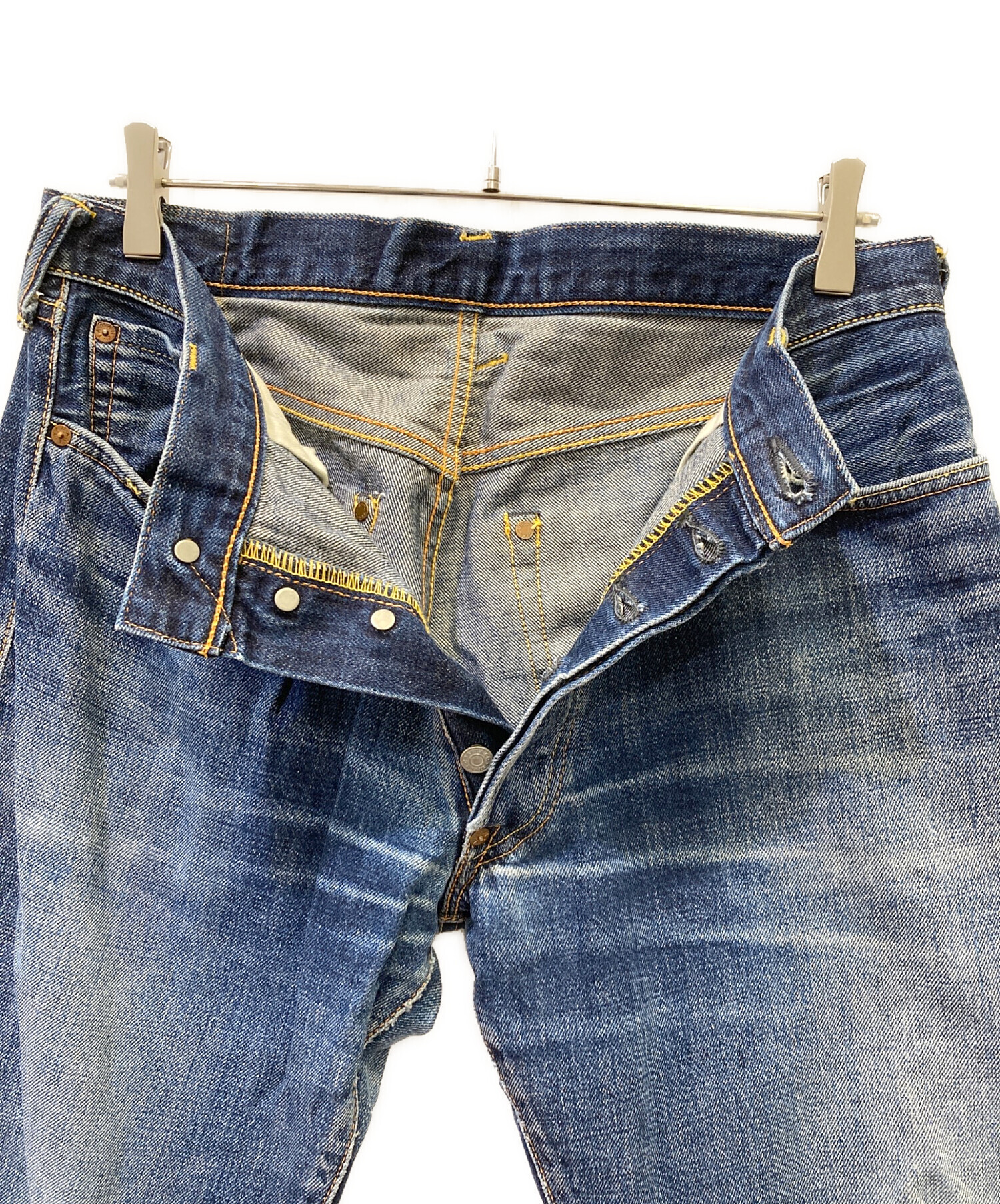 中古・古着通販】EVISU (エヴィス) デニムパンツ インディゴ サイズ
